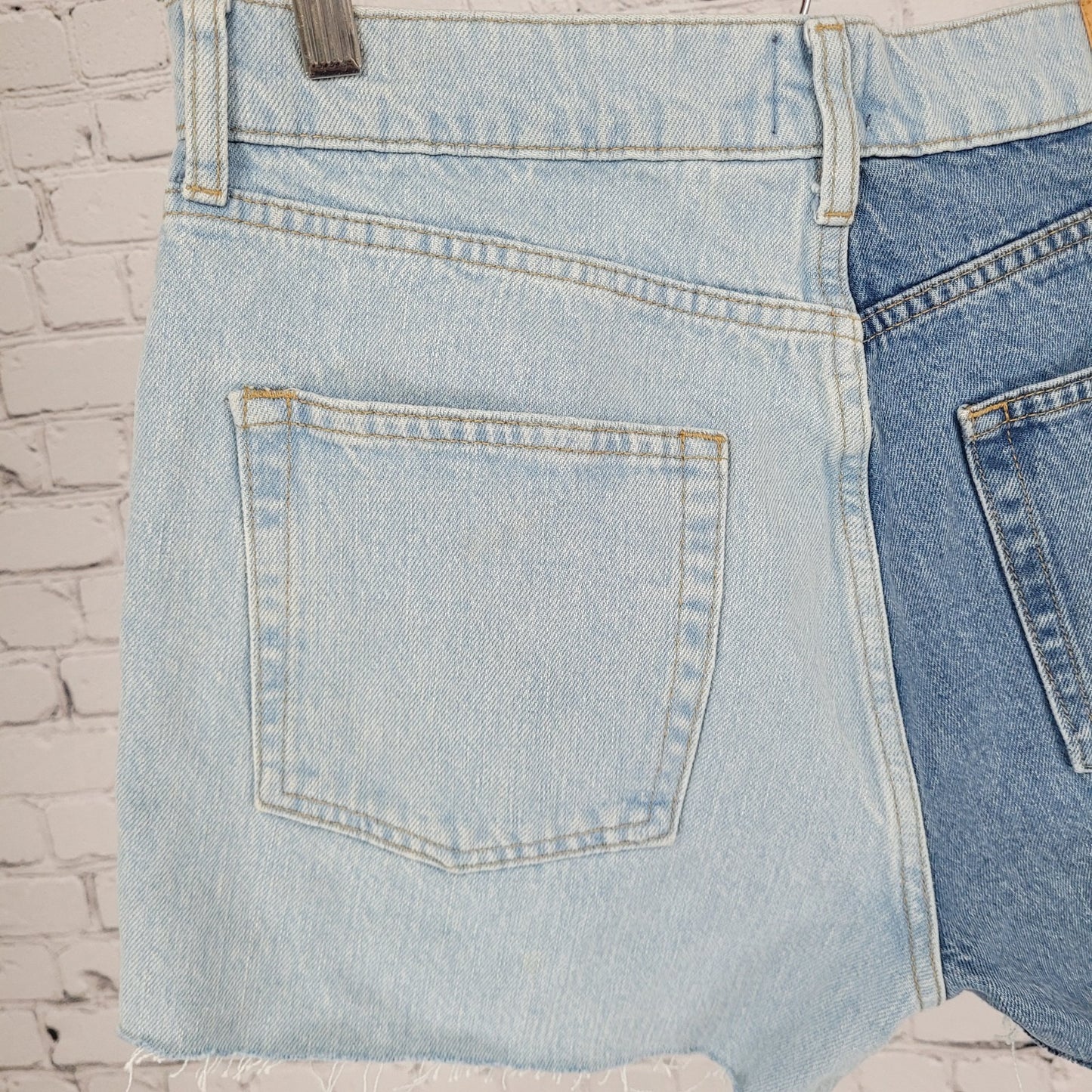 BDG Urban Outfitters Pax 100% Cotton Denim Jean Cut Off Shorts Size 30 (30x2.5)