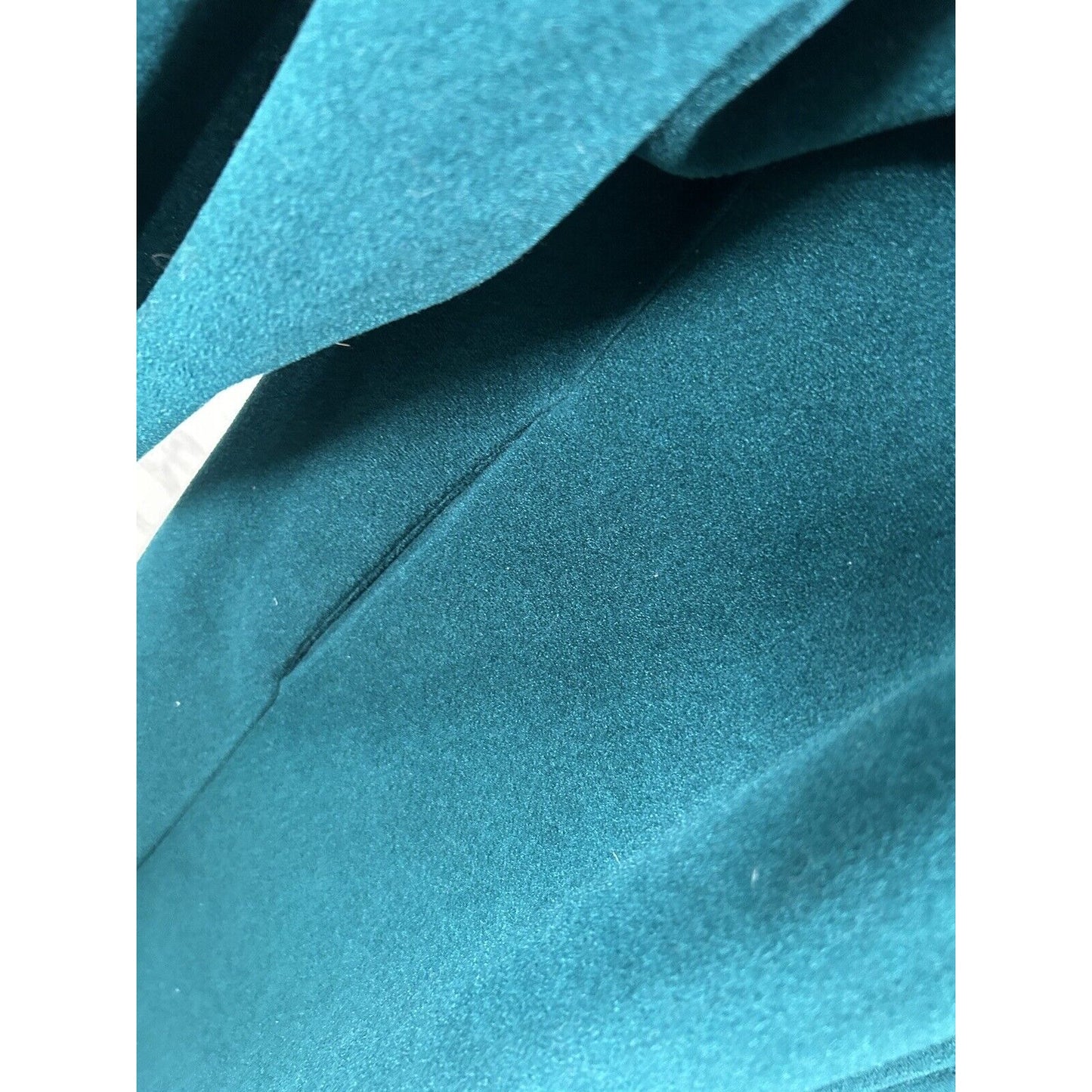 VTG USA Gjg Softly Teal Embroidered Front Zip Night Dress Nightgown Women’s L