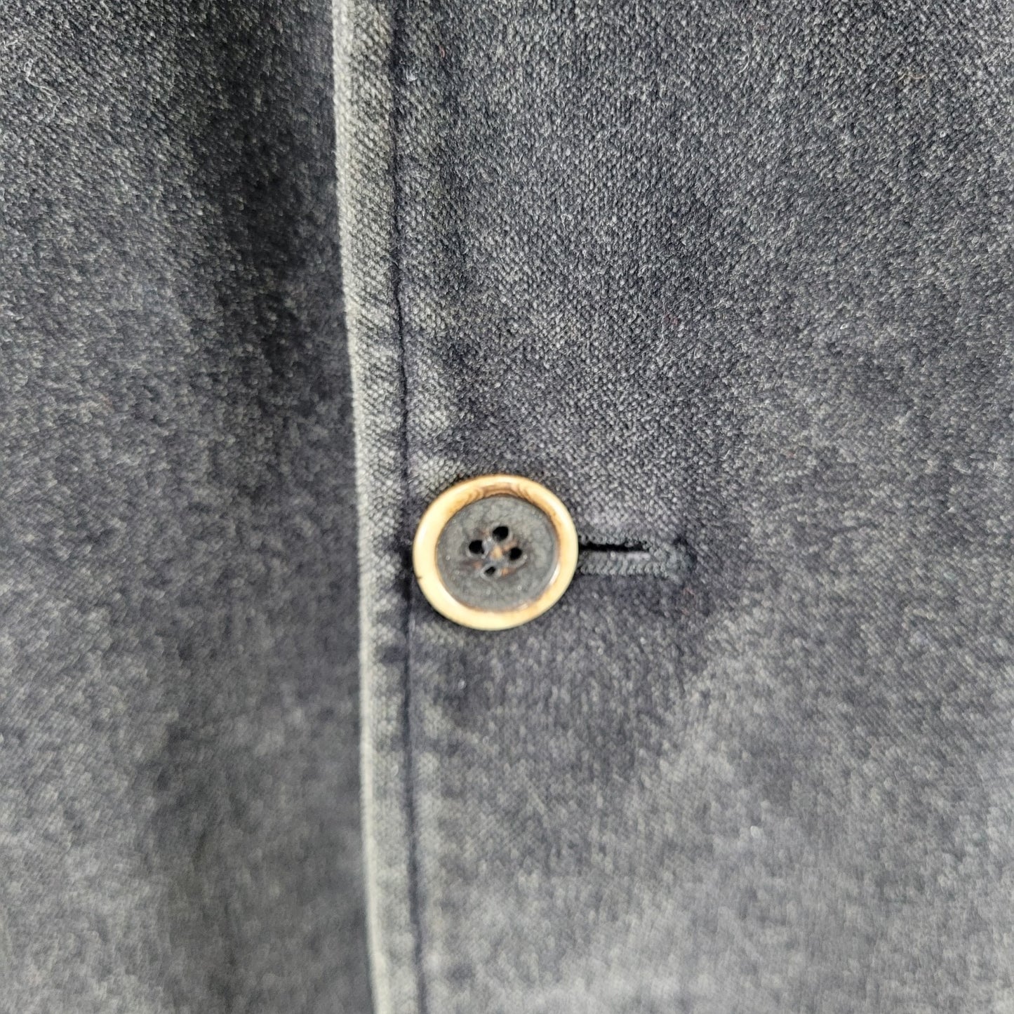 Saks Fifth Avenue Dark Grey Cotton Corduroy 2 Button Blazer Sport Coat Size 42R
