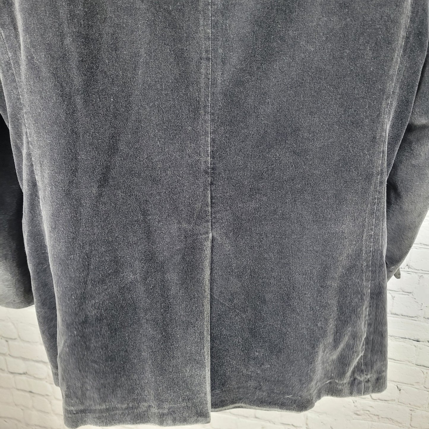 Saks Fifth Avenue Dark Grey Cotton Corduroy 2 Button Blazer Sport Coat Size 42R