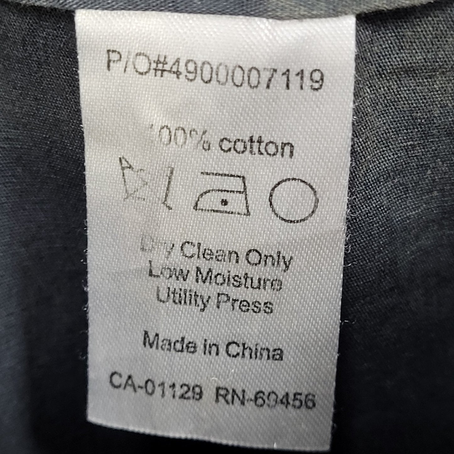 Saks Fifth Avenue Dark Grey Cotton Corduroy 2 Button Blazer Sport Coat Size 42R