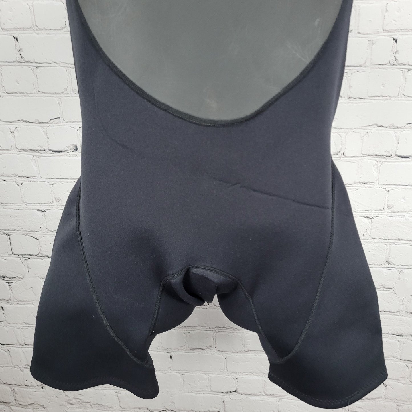 O'Rageous Black Blue 3/2mm Short Sleeve Shorty Springsuit Wetsuit Medium M