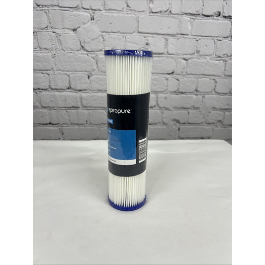 SpiroPure SP-R20 10x2.5 Non-Woven Pleated Polyester Sediment Filters SPC-25-1020