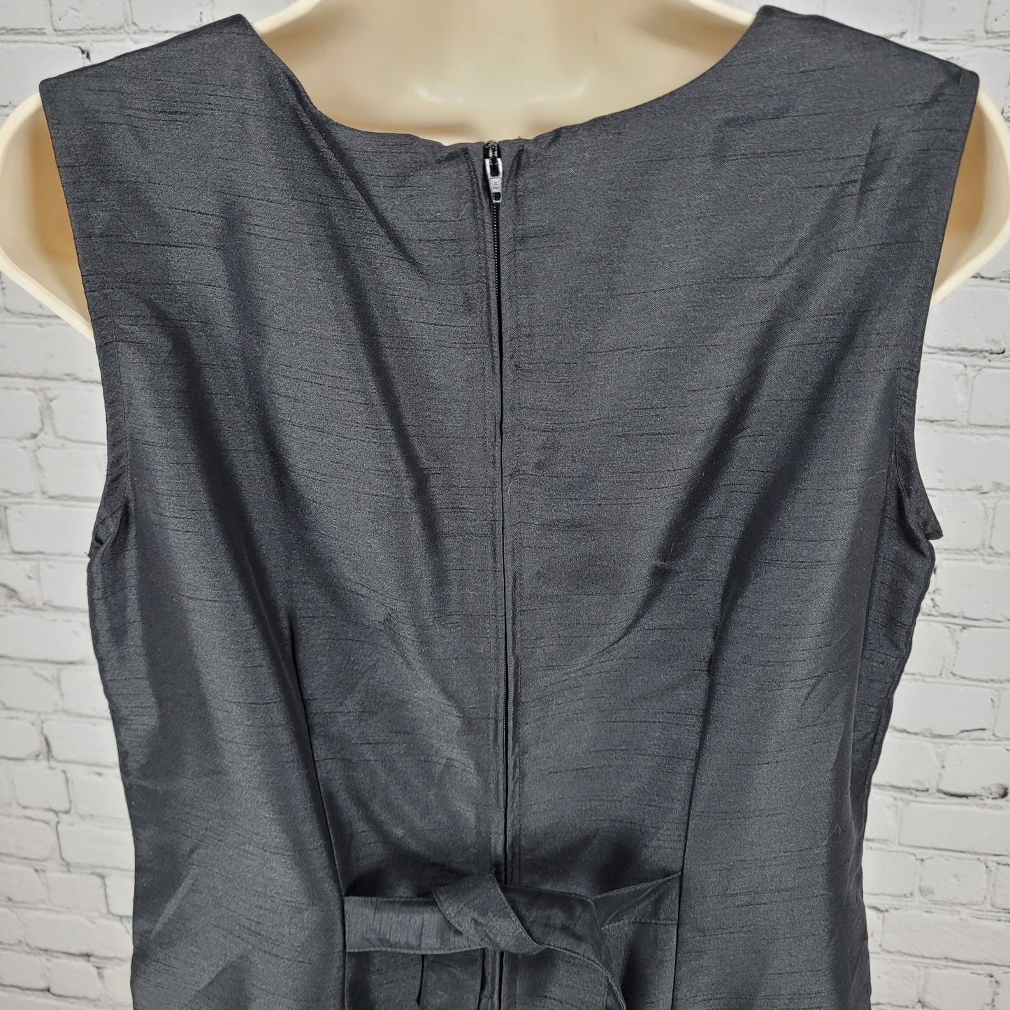 NWT Impressions Workshop Black Sleeveless Lightweight Shift Dress Size Medium M