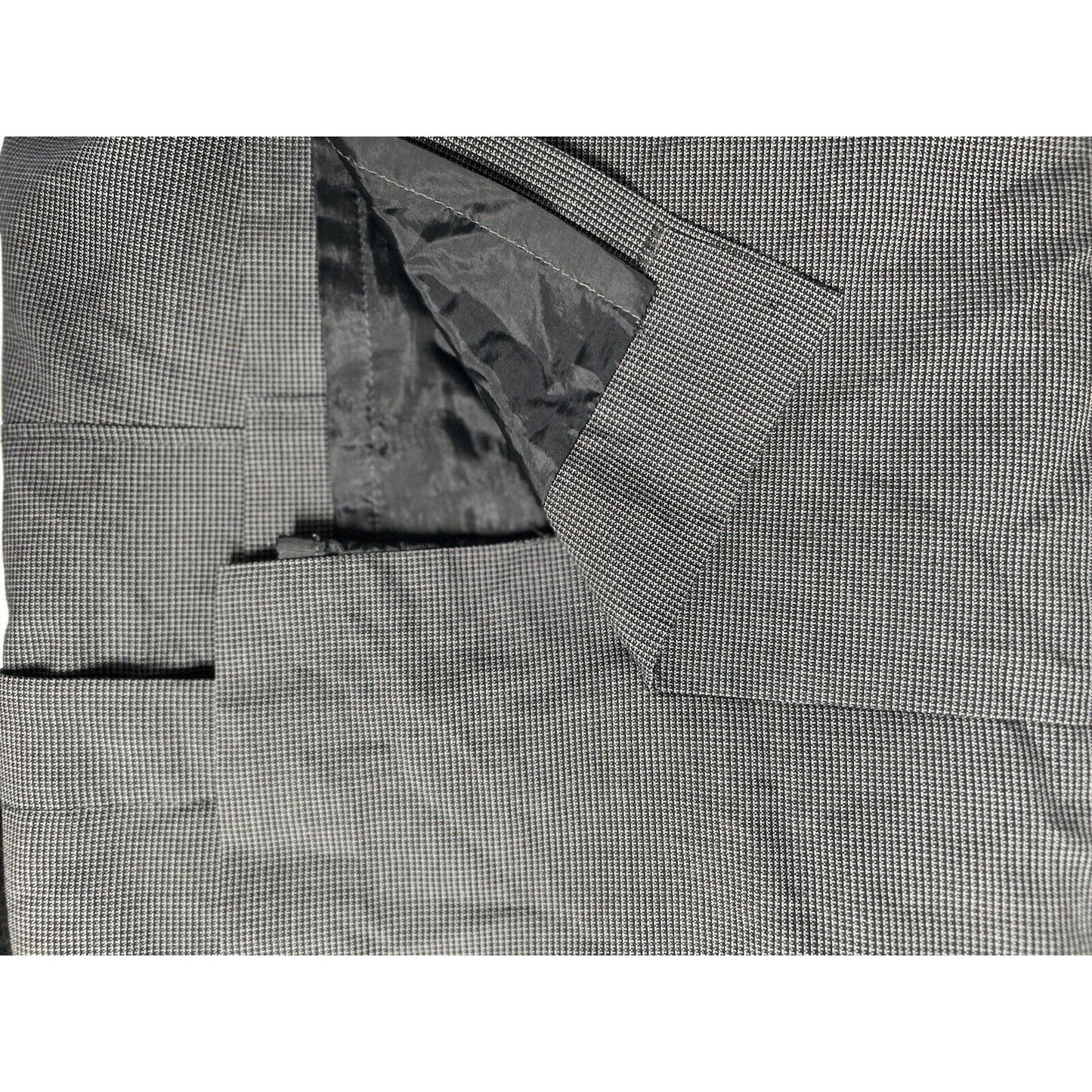 Delta Collections Single Vent Midi Gray Collard Button Up Uniform Dress Size 12P