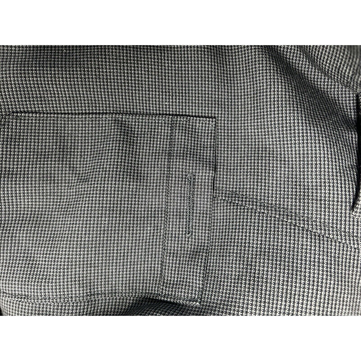 Delta Collections Single Vent Midi Gray Collard Button Up Uniform Dress Size 12P