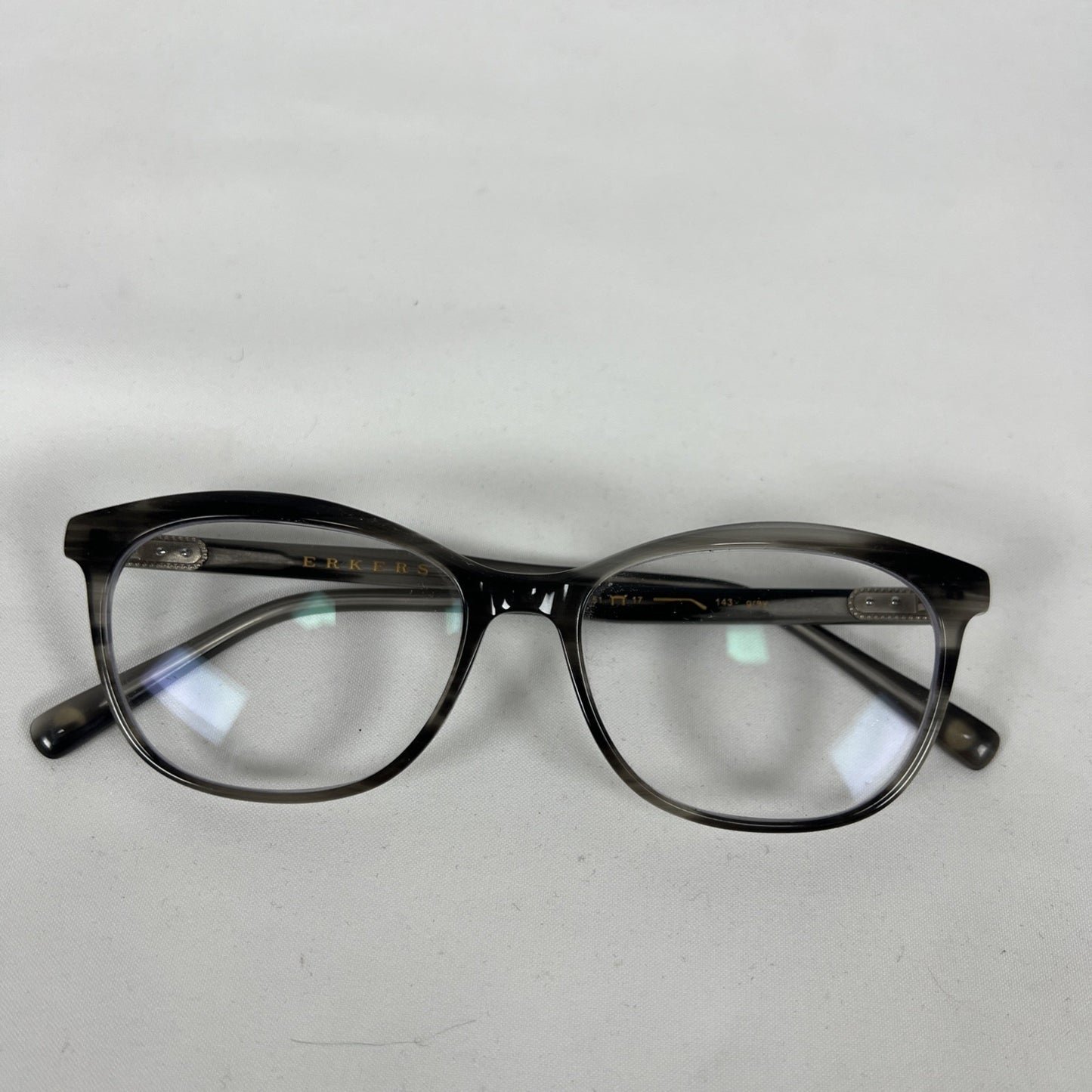 Erkers Torry Grey Classic Eyeglasses Frames 51 17 143