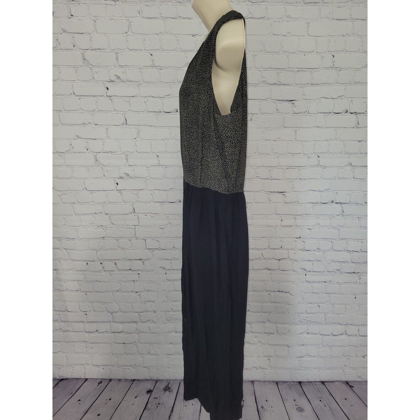 Vintage Julian Taylor New York Green Black Snake Print Sheath Dress USA Size 14