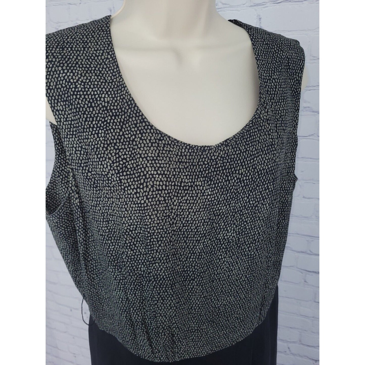 Vintage Julian Taylor New York Green Black Snake Print Sheath Dress USA Size 14