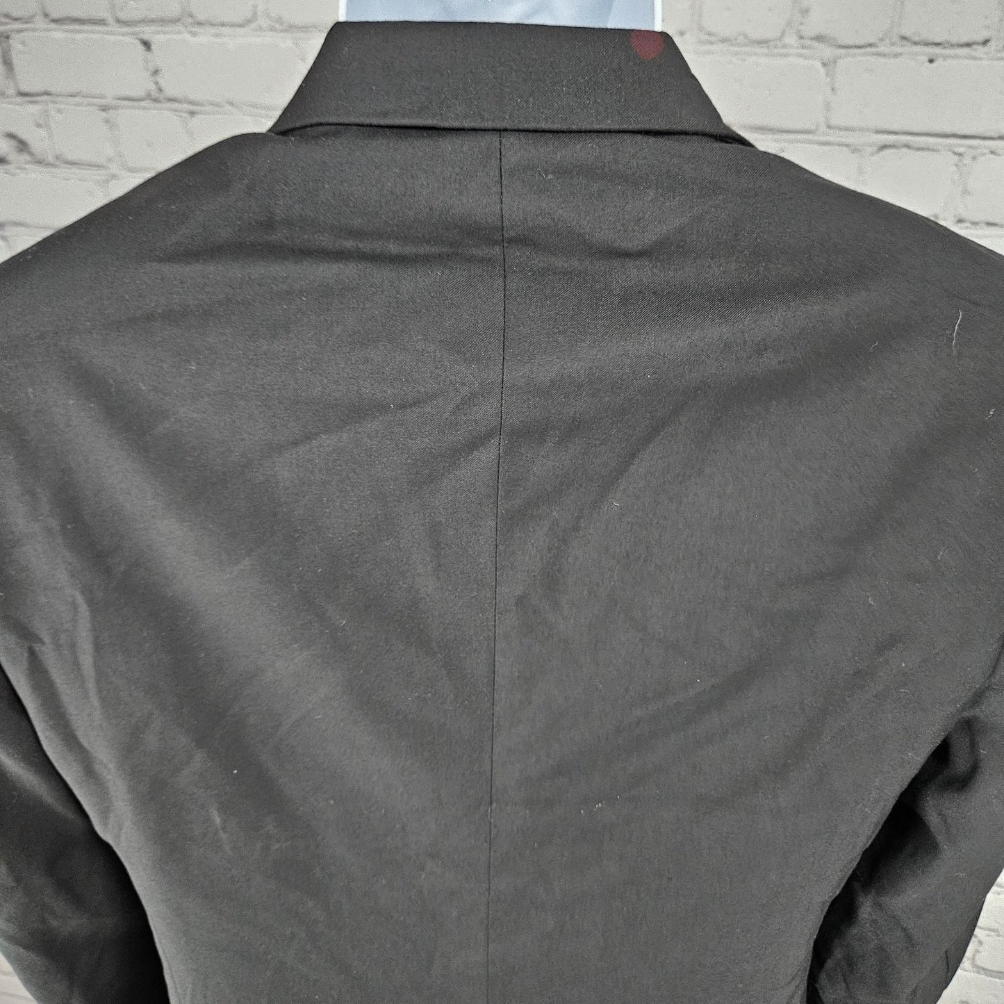 Caravelli Black Charles Hand Tailored 2 Button Tuxedo Blazer Suit Jacket 34S
