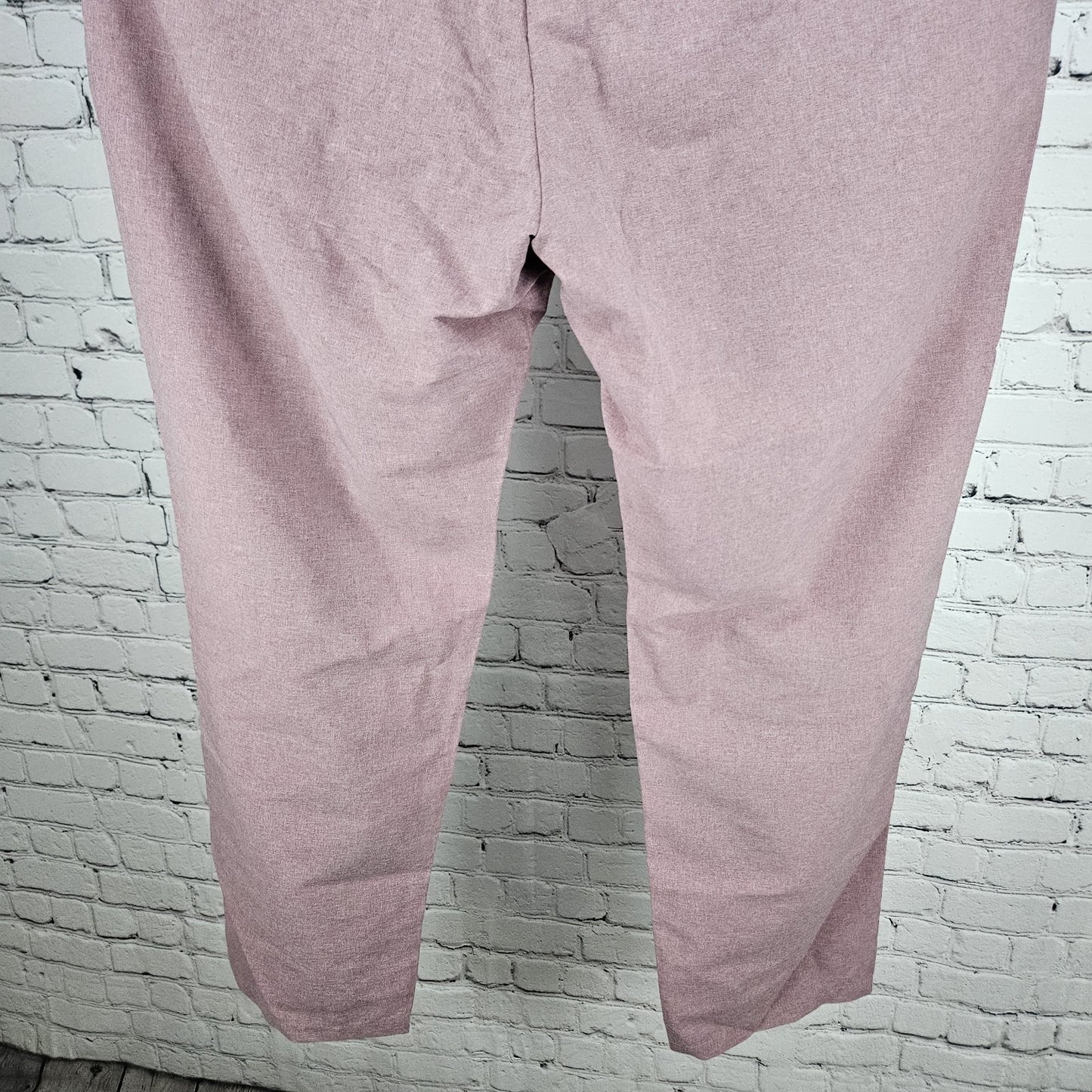 Bonobos Golf Pink Slim Lightweight Zip Pocket Straight Leg Chino Pants 38x30