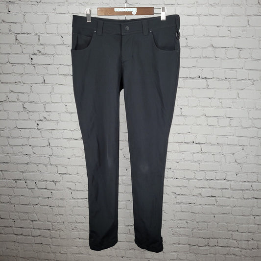 Aperture Black 10,000mm Waterproof Snowboard Fleece Lined Pants Large (33x32)