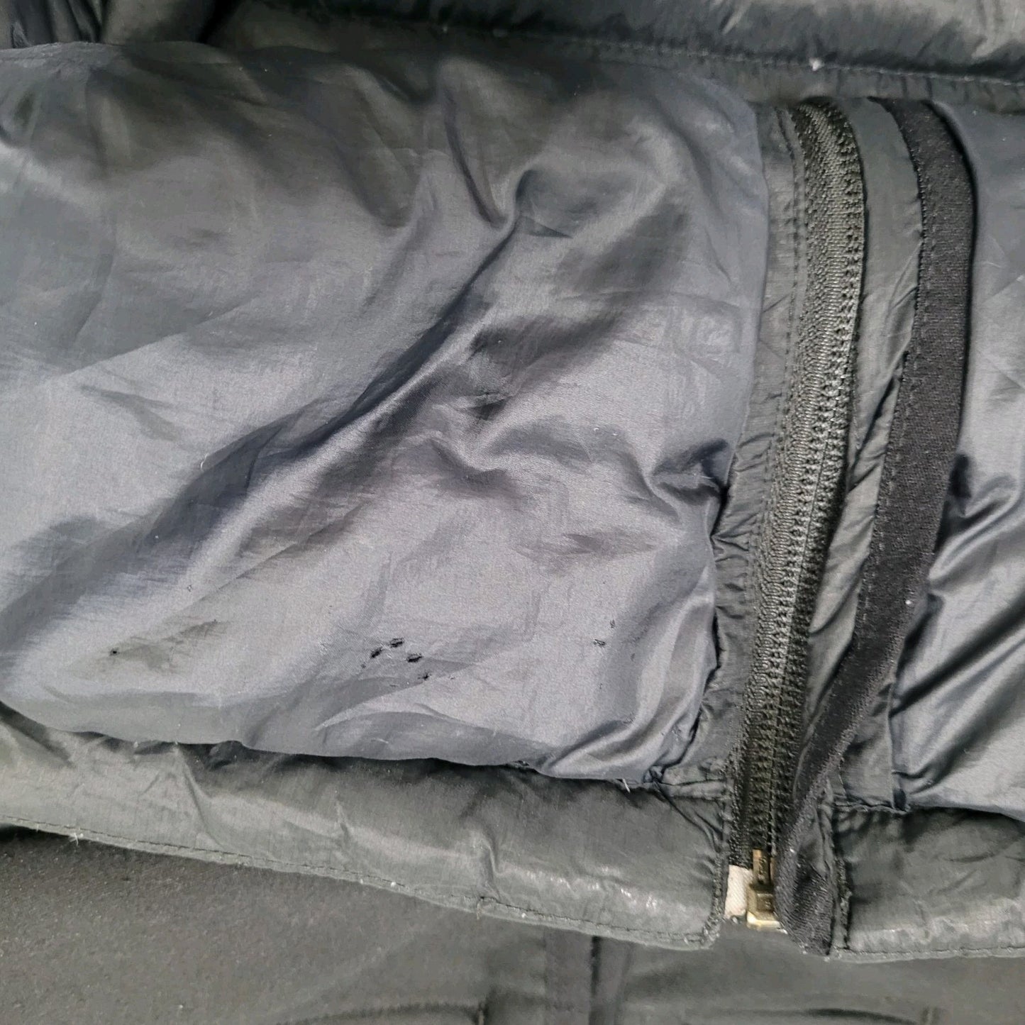 Obermeyer Klaus Black Down Insulated Fusion Stretch Zipped Jacket Size Medium M