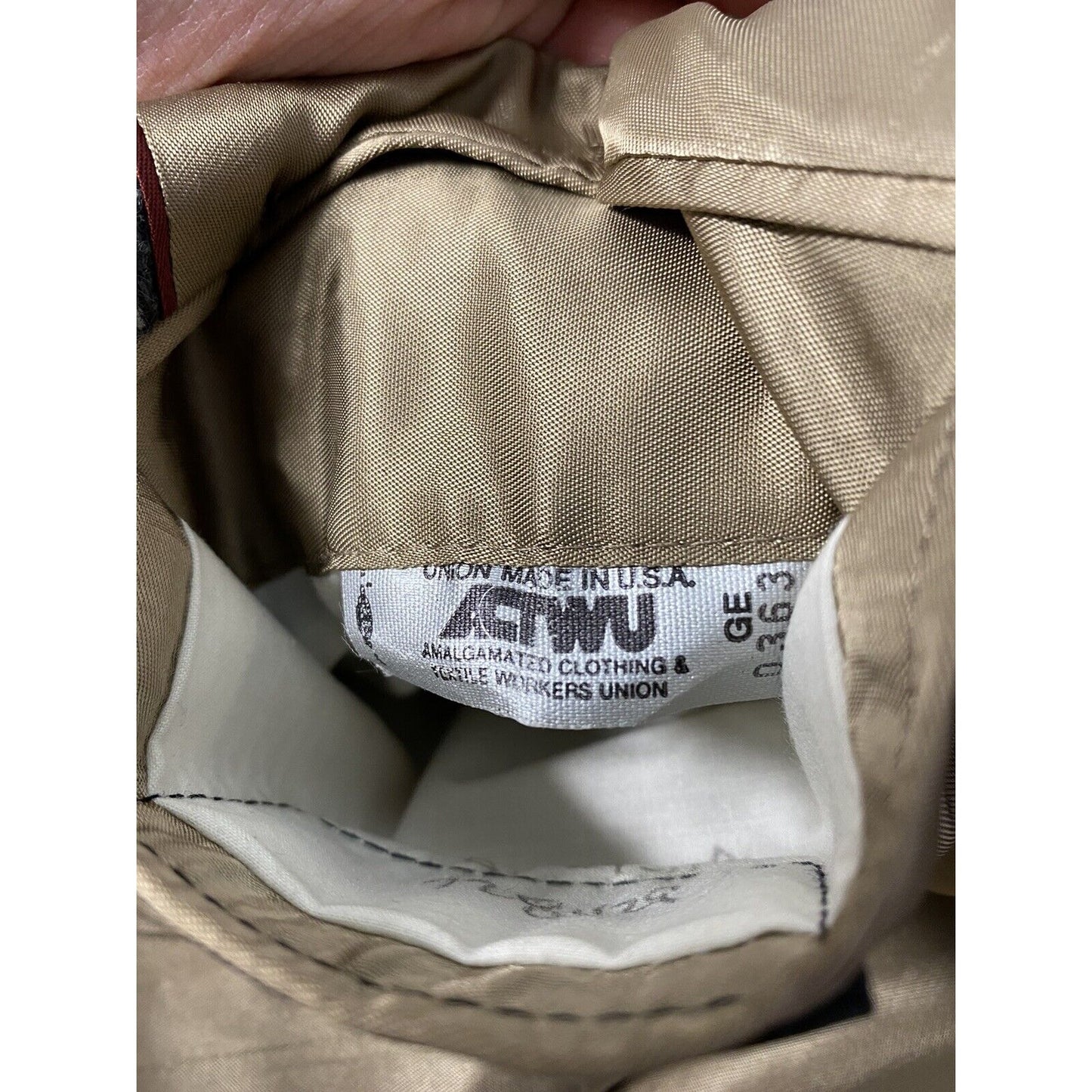 Vintage Barrister Hartmarx Wool Plaid 2 Button Blazer Jacket USA 1989 Size 42