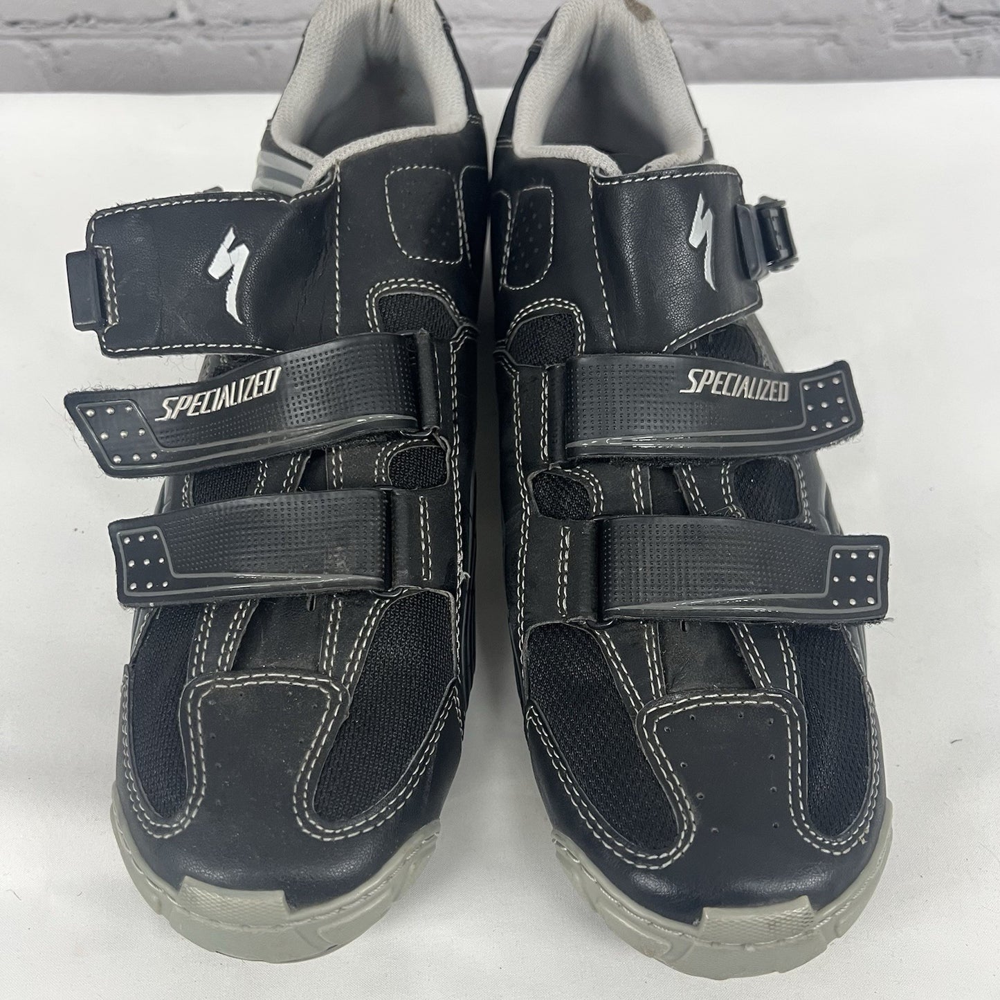 Specialized BG Black Pro Carbon Road Cycling Shoes Mens Size 10.5 EUR 44 *defect