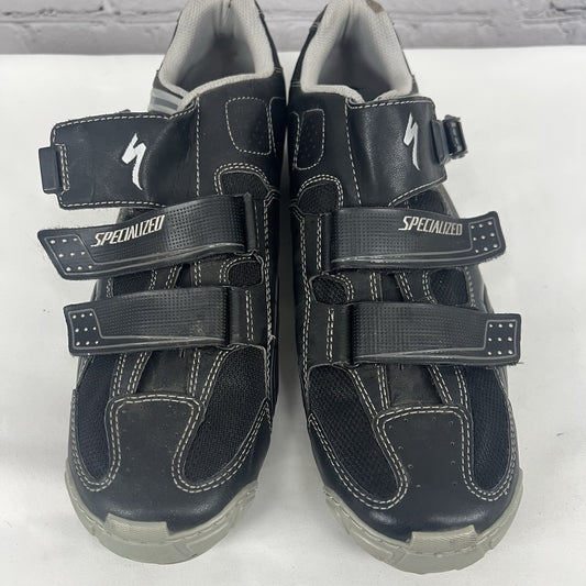 Specialized BG Black Pro Carbon Road Cycling Shoes Mens Size 10.5 EUR 44 *defect