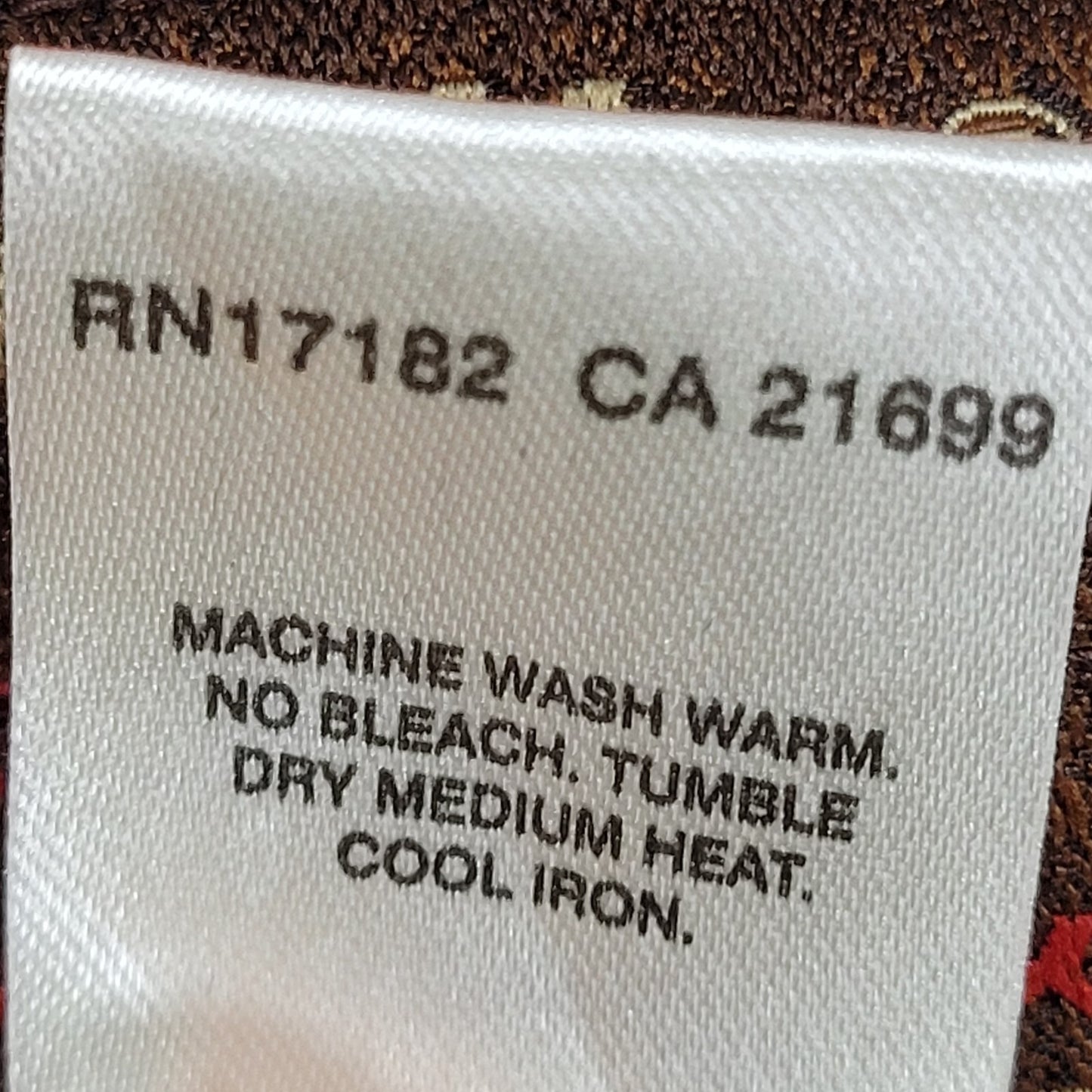 VTG Walls Orange Authentic Ranchwear Zip & Snap Jacket Boys Size Medium M 10-12