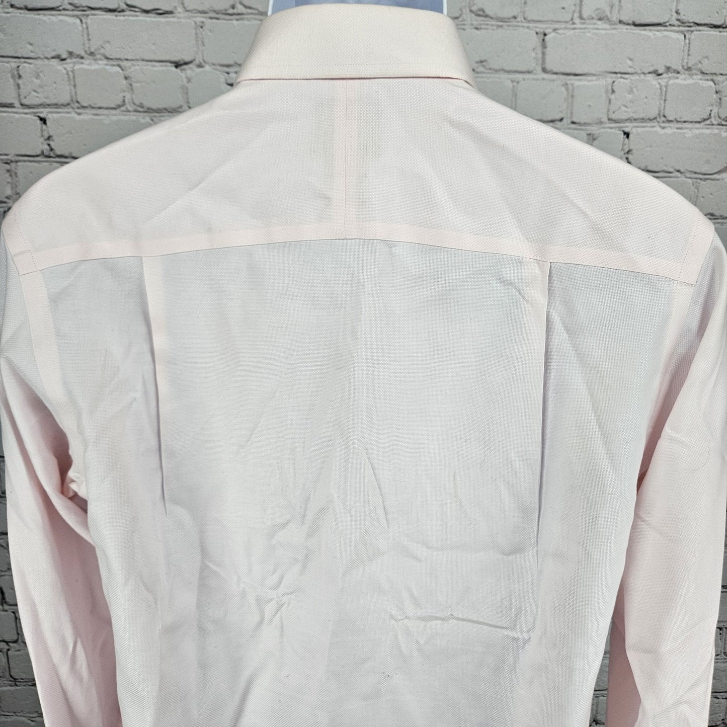 Jos A Bank Pink Egyptian Cotton Slim Signature Long Sleeve Dress Shirt 15-34