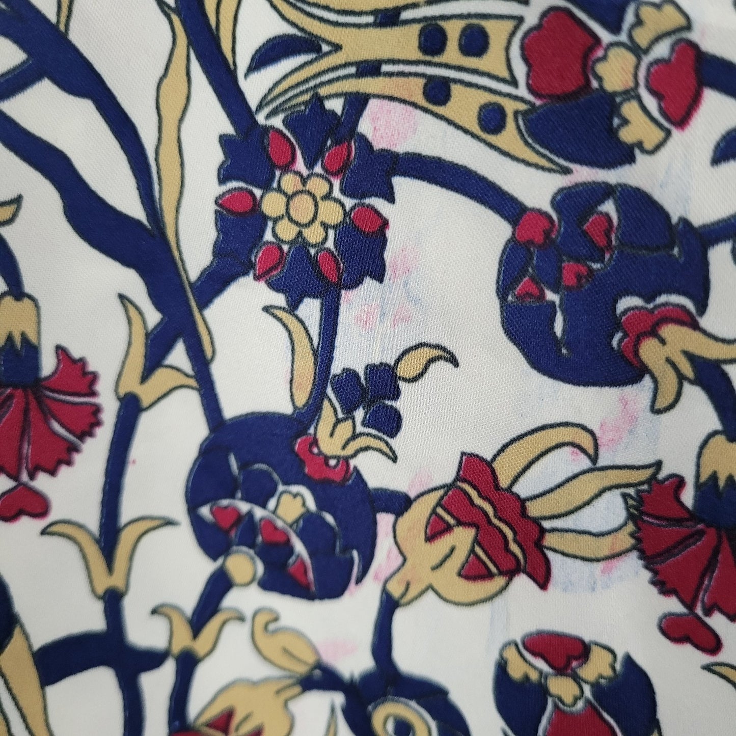 Sal Dunyasi Bursa Silk Multicolor Floral Rectangle Scarf 62x21"