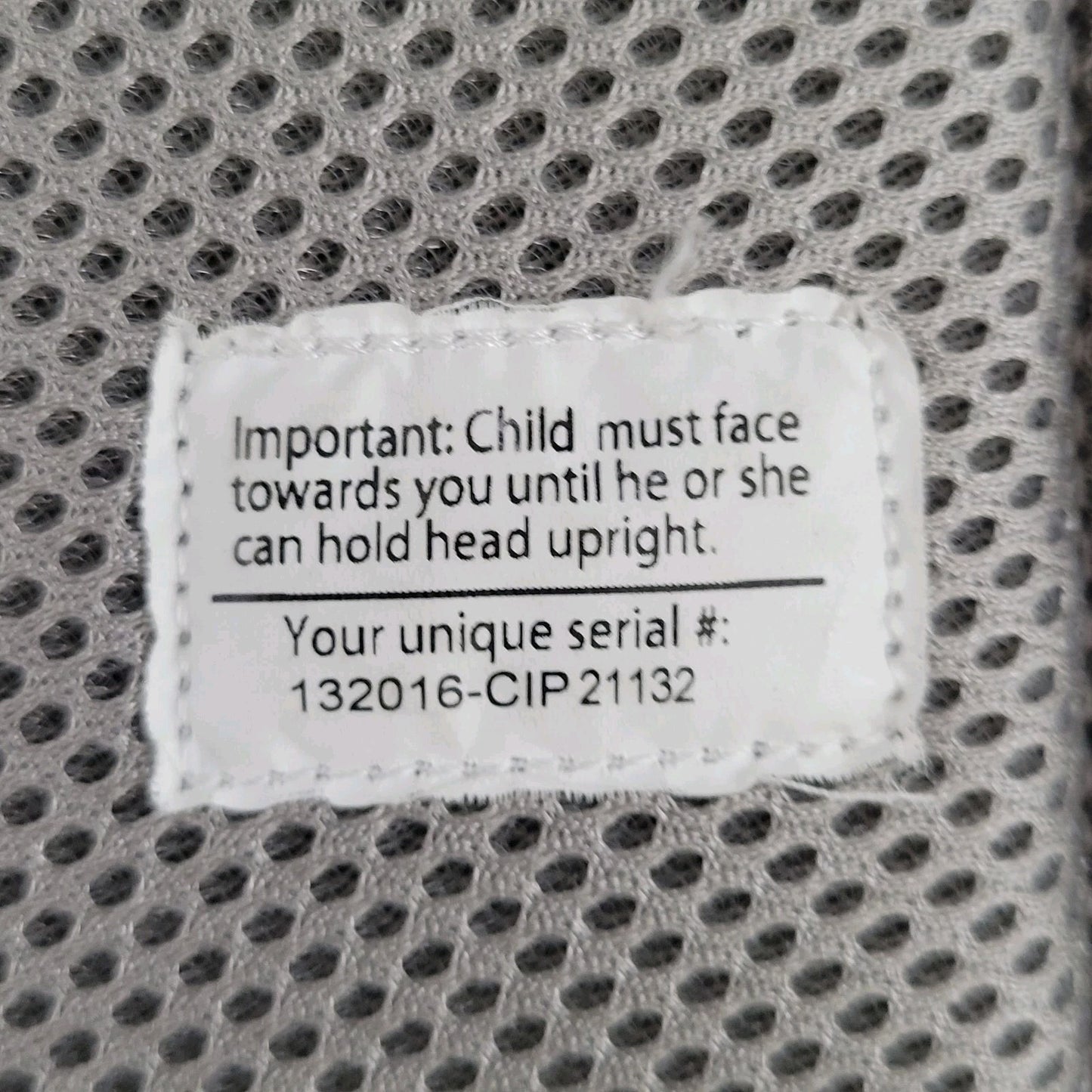 Lille Baby Grey Complete All Seasons Infant Carrier Lumbar Support Zip Storage