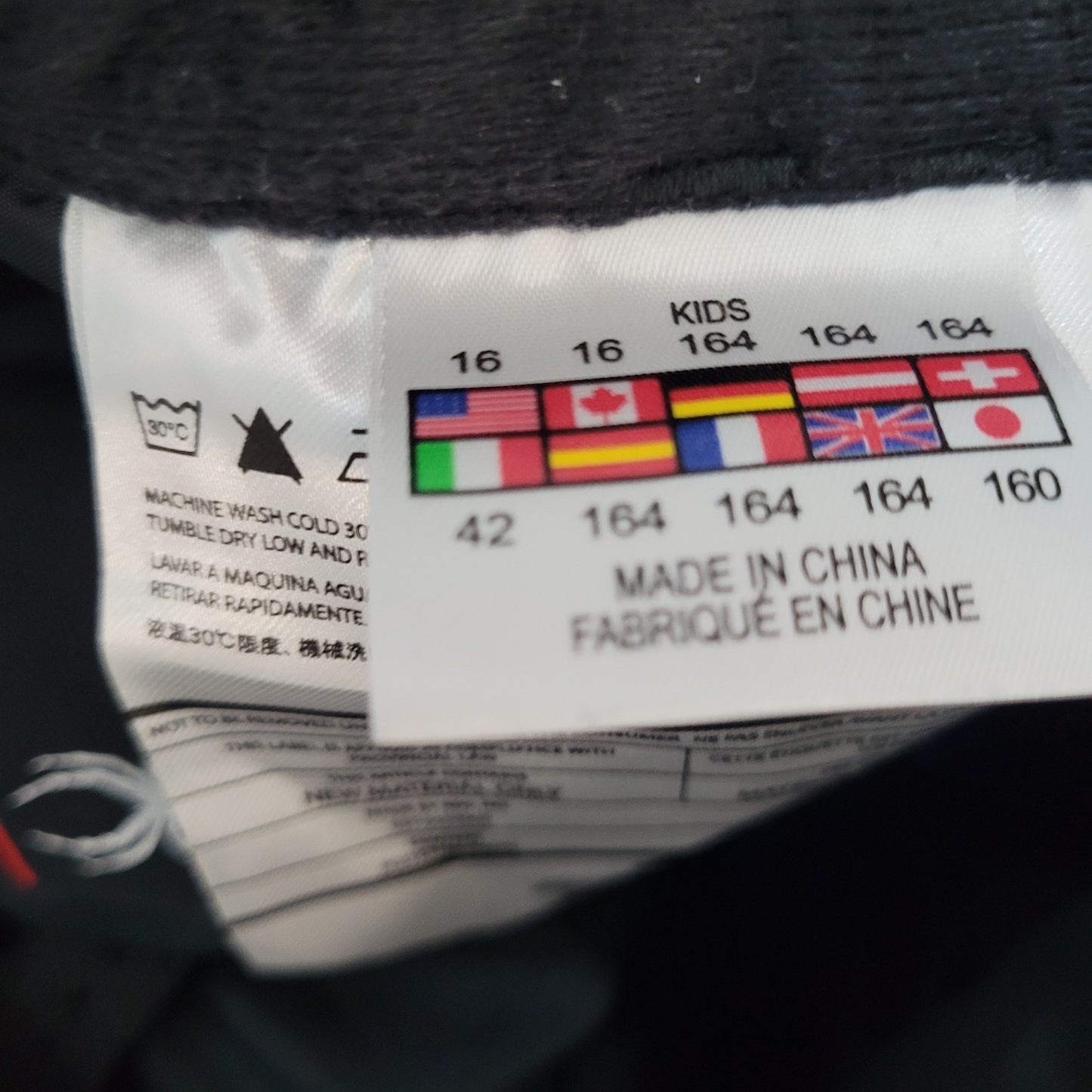 Spyder Black Insulated Adjustable Waist Zip Pockets Snow Pants Bibs Kids Size 16