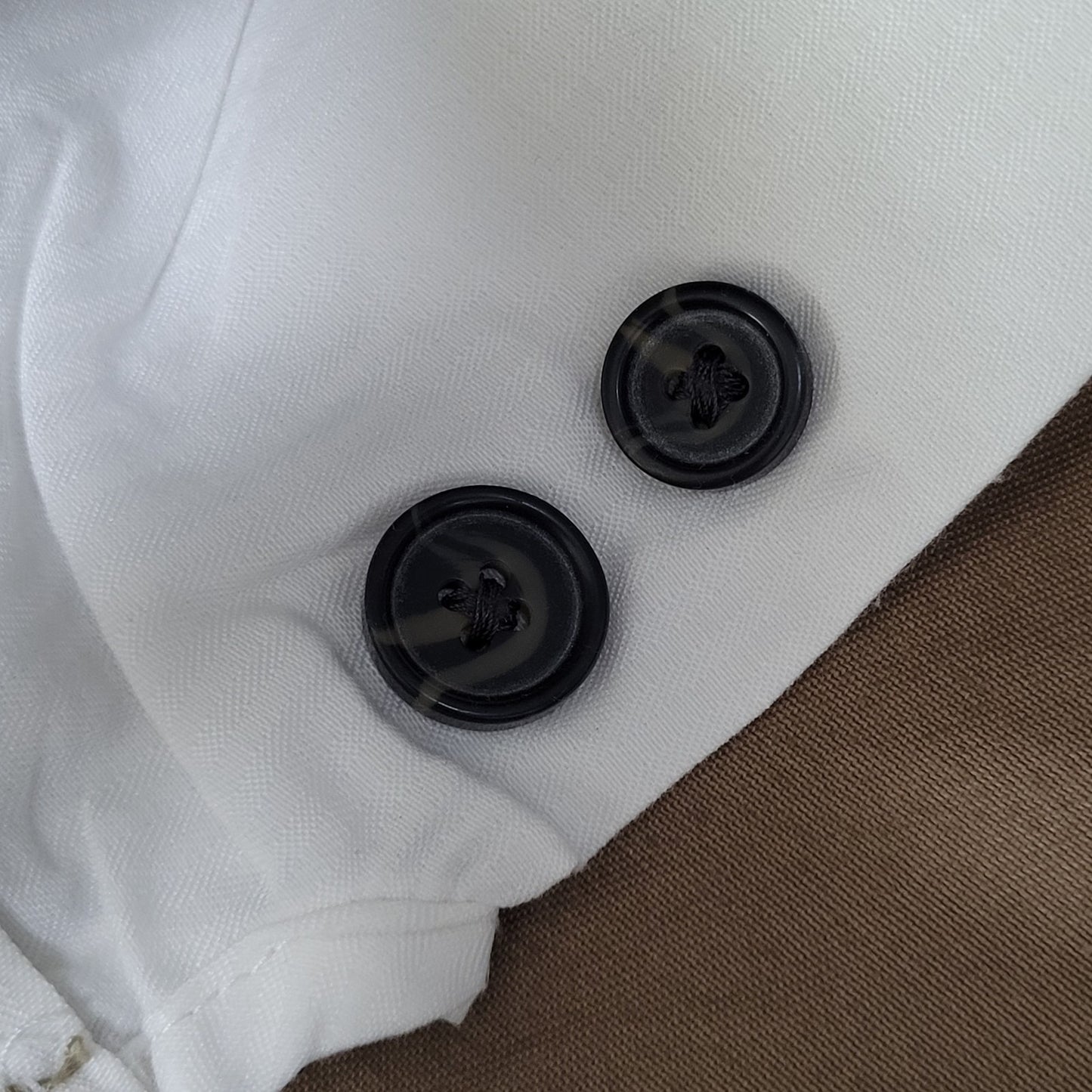 Lands' End Tan 100% Cotton Traditional Fit Straight Leg Chino Pants 48/T (48x31)