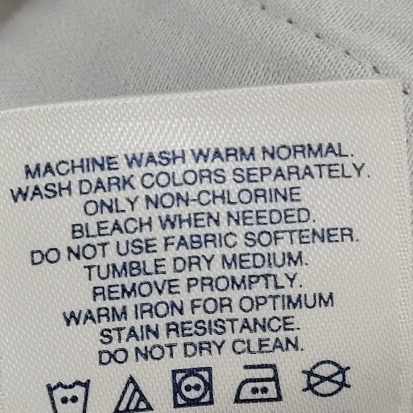 Lands' End Tan 100% Cotton Traditional Fit Straight Leg Chino Pants 48/T (48x31)