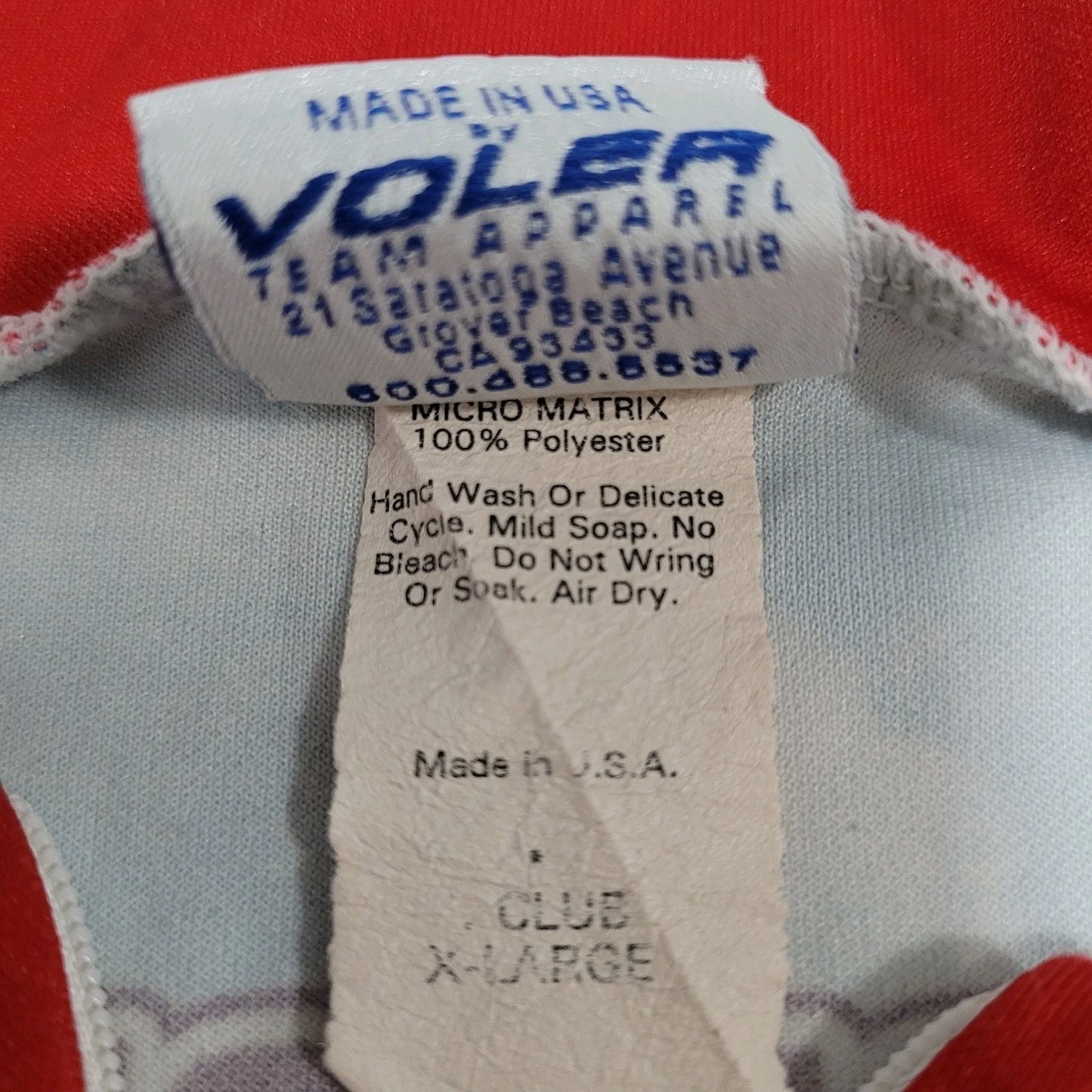 VTG 5 Borough Bicycle Club Montauk Century 2000 Cycling Jersey USA Made Size XL