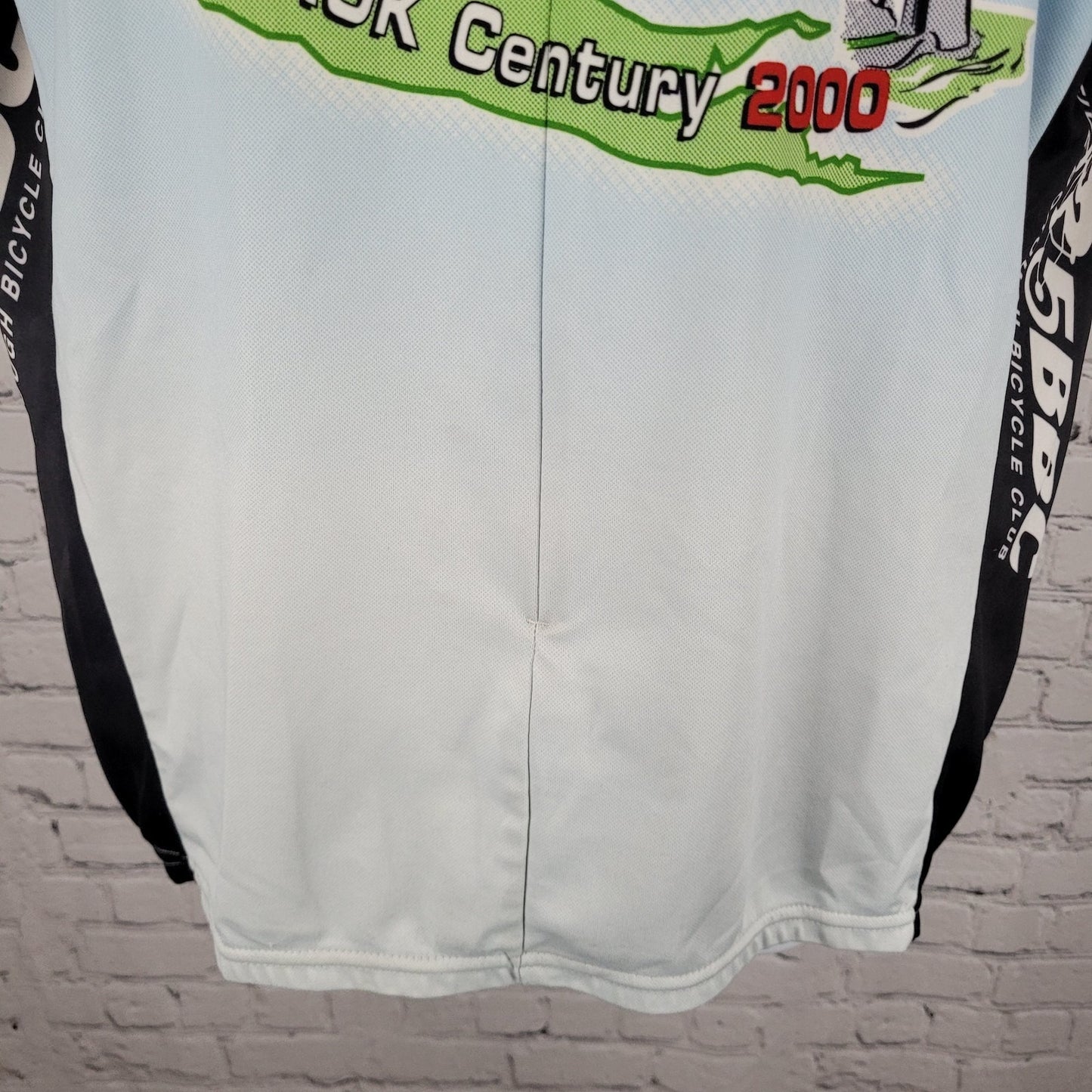 VTG 5 Borough Bicycle Club Montauk Century 2000 Cycling Jersey USA Made Size XL