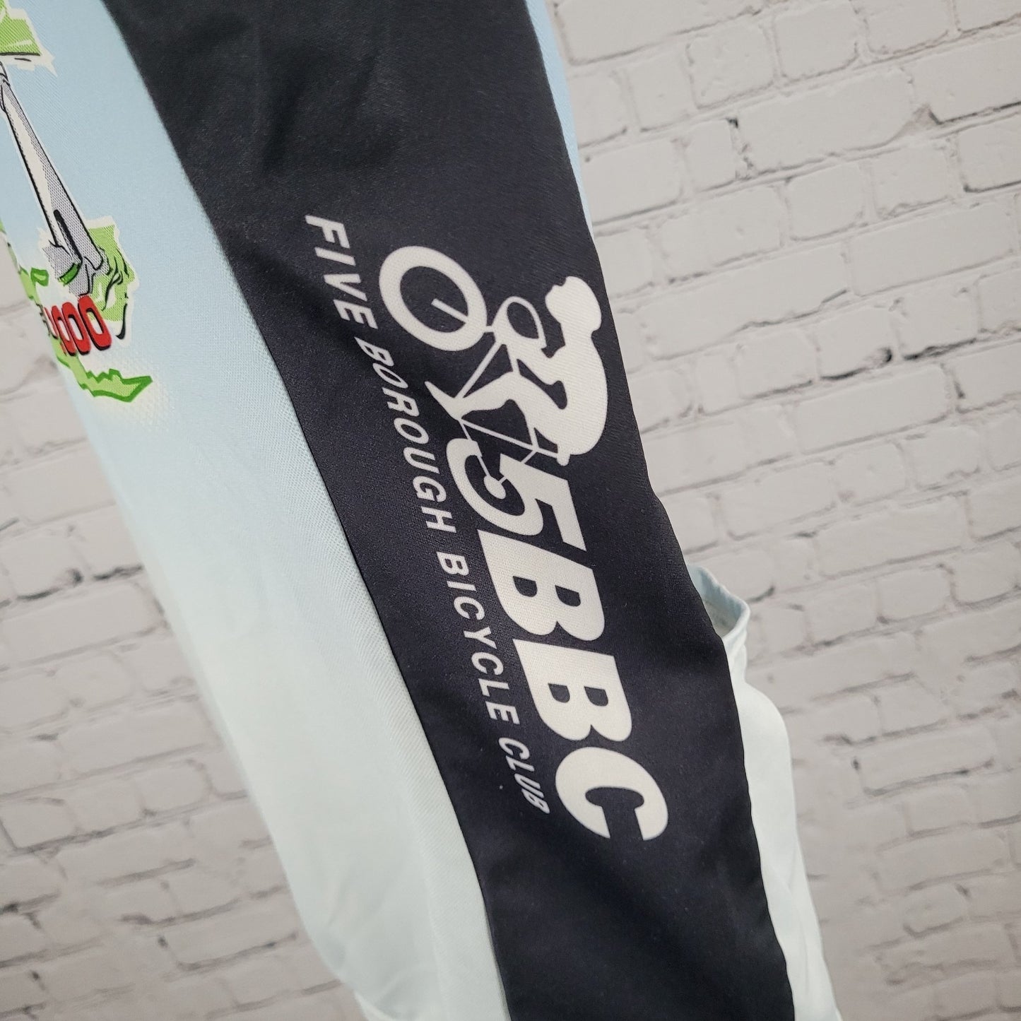 VTG 5 Borough Bicycle Club Montauk Century 2000 Cycling Jersey USA Made Size XL