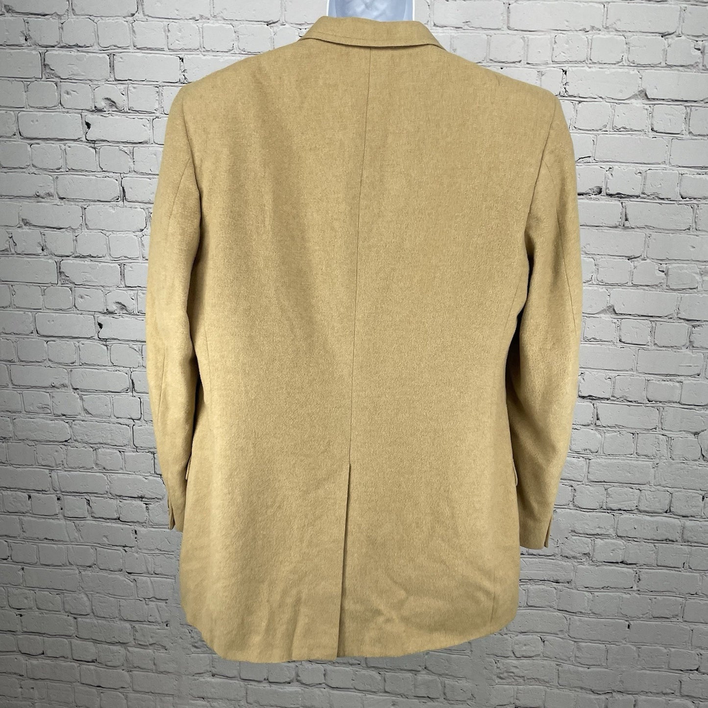 Sakowitz Christopher Carlton Tan 100% Camelhair 2 Button Blazer Sport Coat 43L