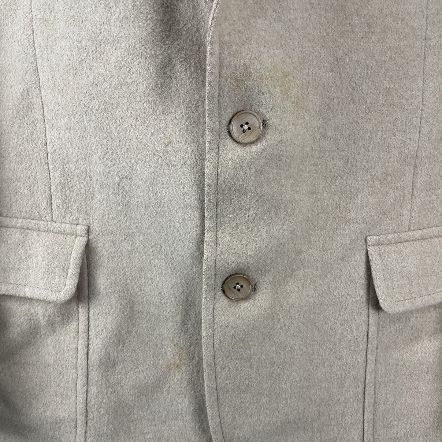 Sakowitz Christopher Carlton Tan 100% Camelhair 2 Button Blazer Sport Coat 43L