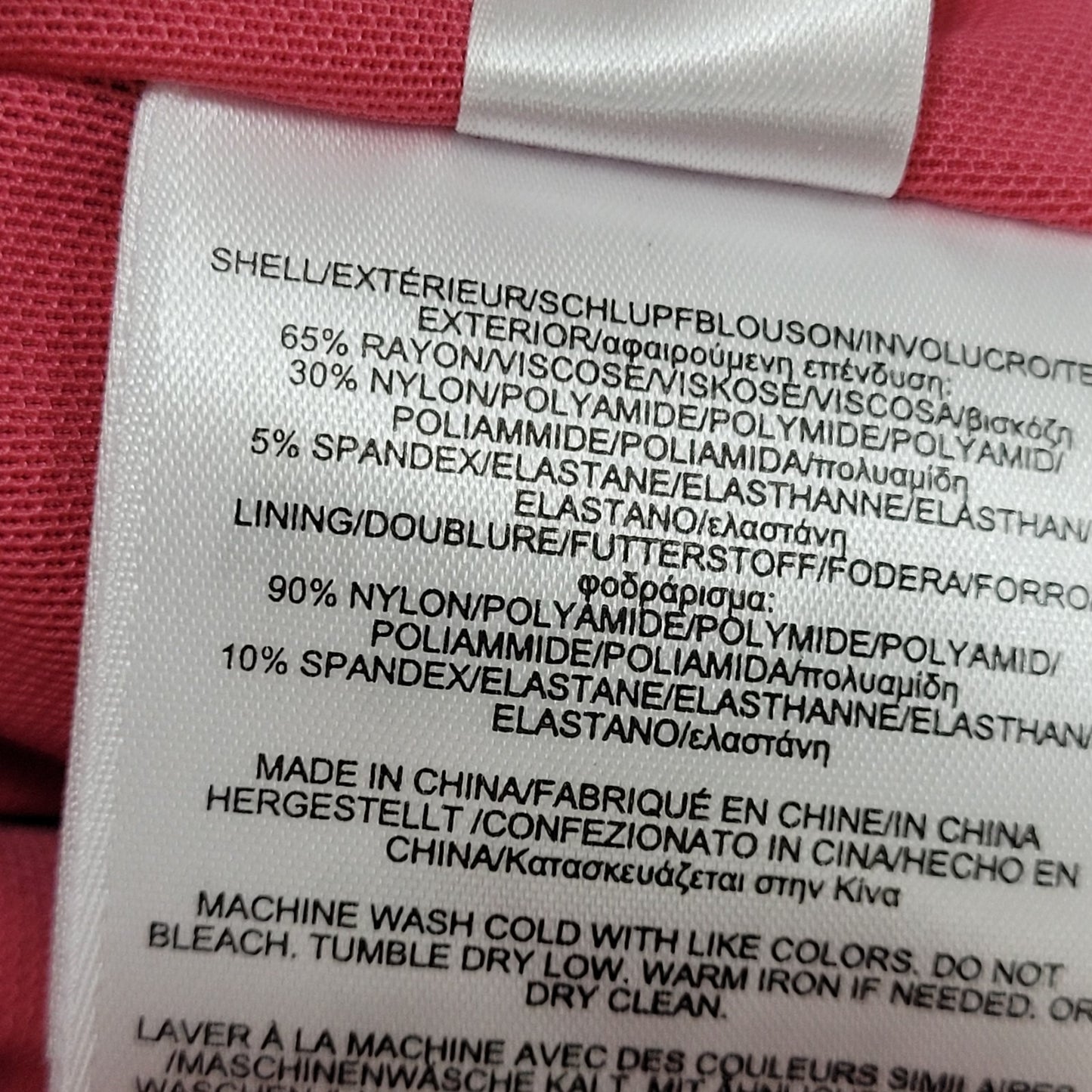 Brooks Brothers Pink Sleeveless Stretch Lined Knee Length A Line Dress Size 4