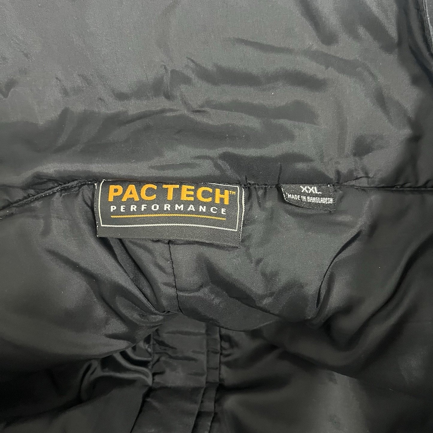 Pac Tech Performance Black Insulated Wide Leg Snow Ski Bib Men’s XXL