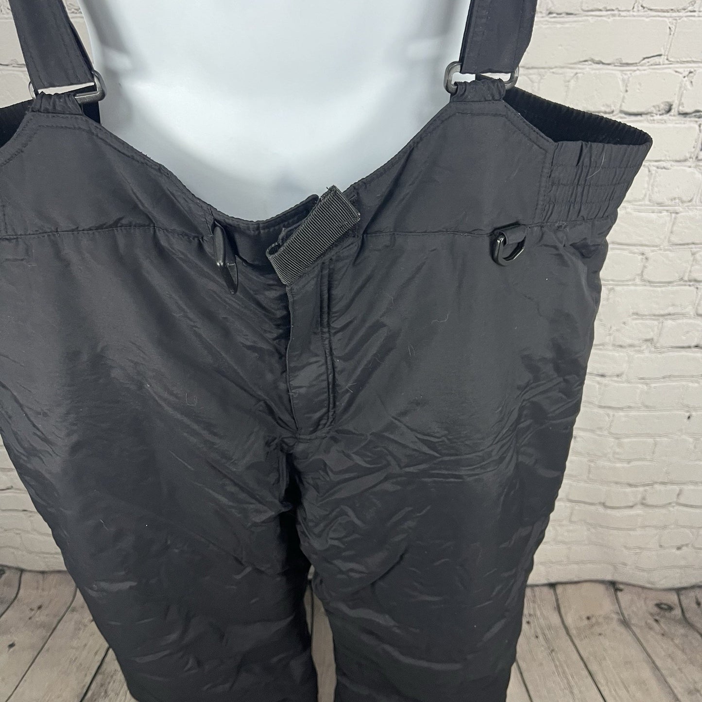 Pac Tech Performance Black Insulated Wide Leg Snow Ski Bib Men’s XXL