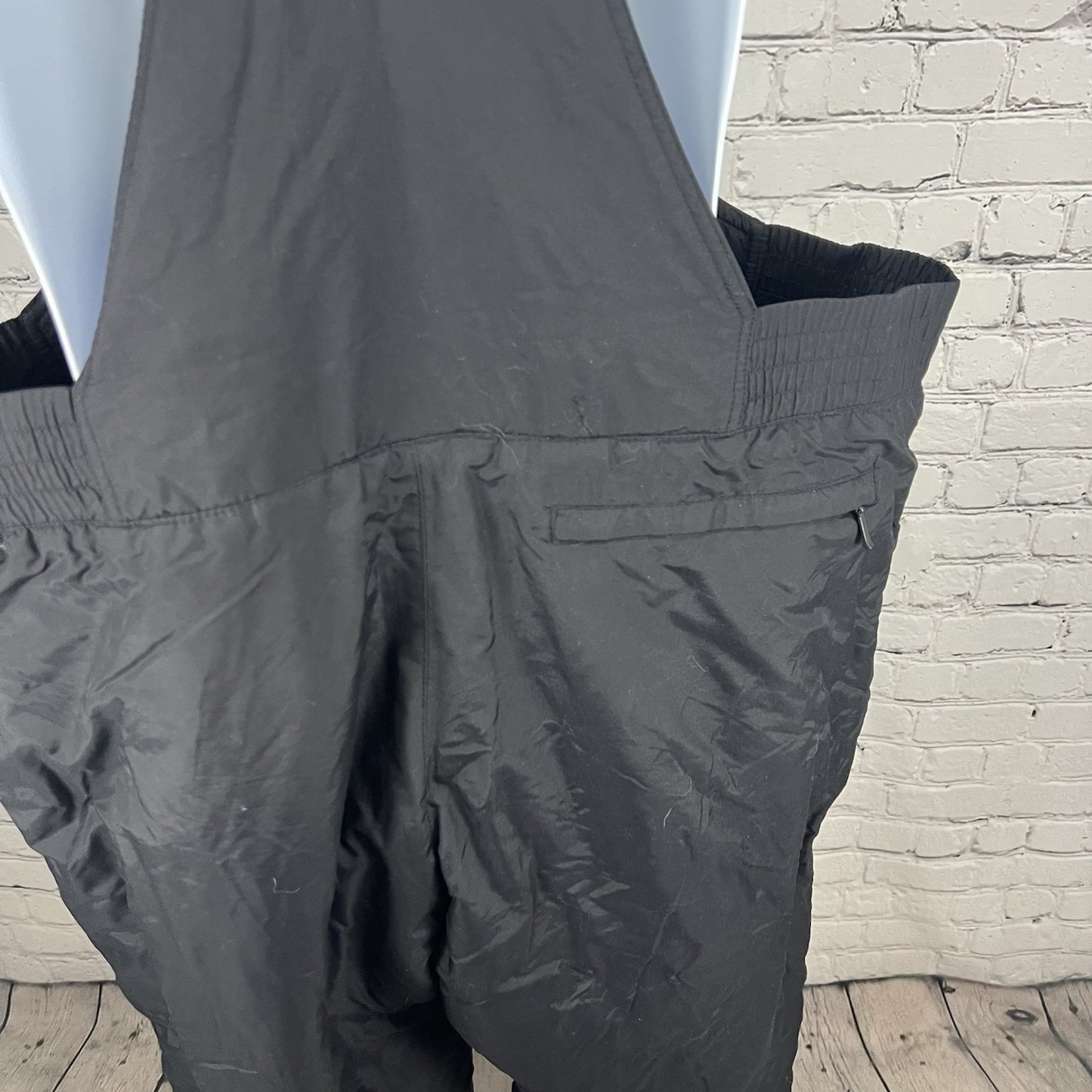 Pac Tech Performance Black Insulated Wide Leg Snow Ski Bib Men’s XXL