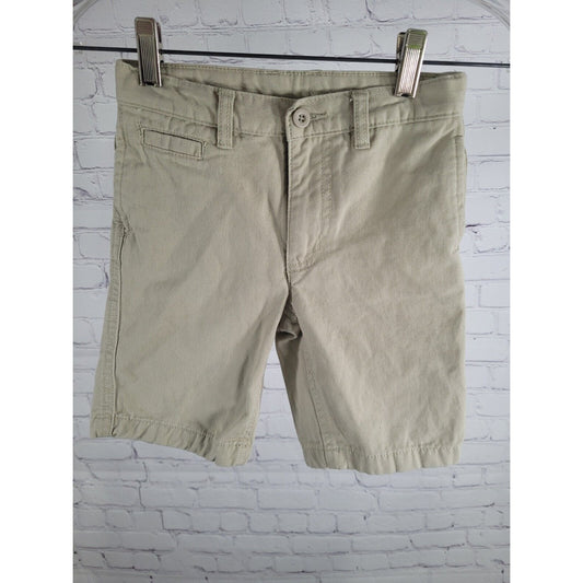 Eddie Bauer Boys Youth Khaki Shorts 100% Cotton Size 6