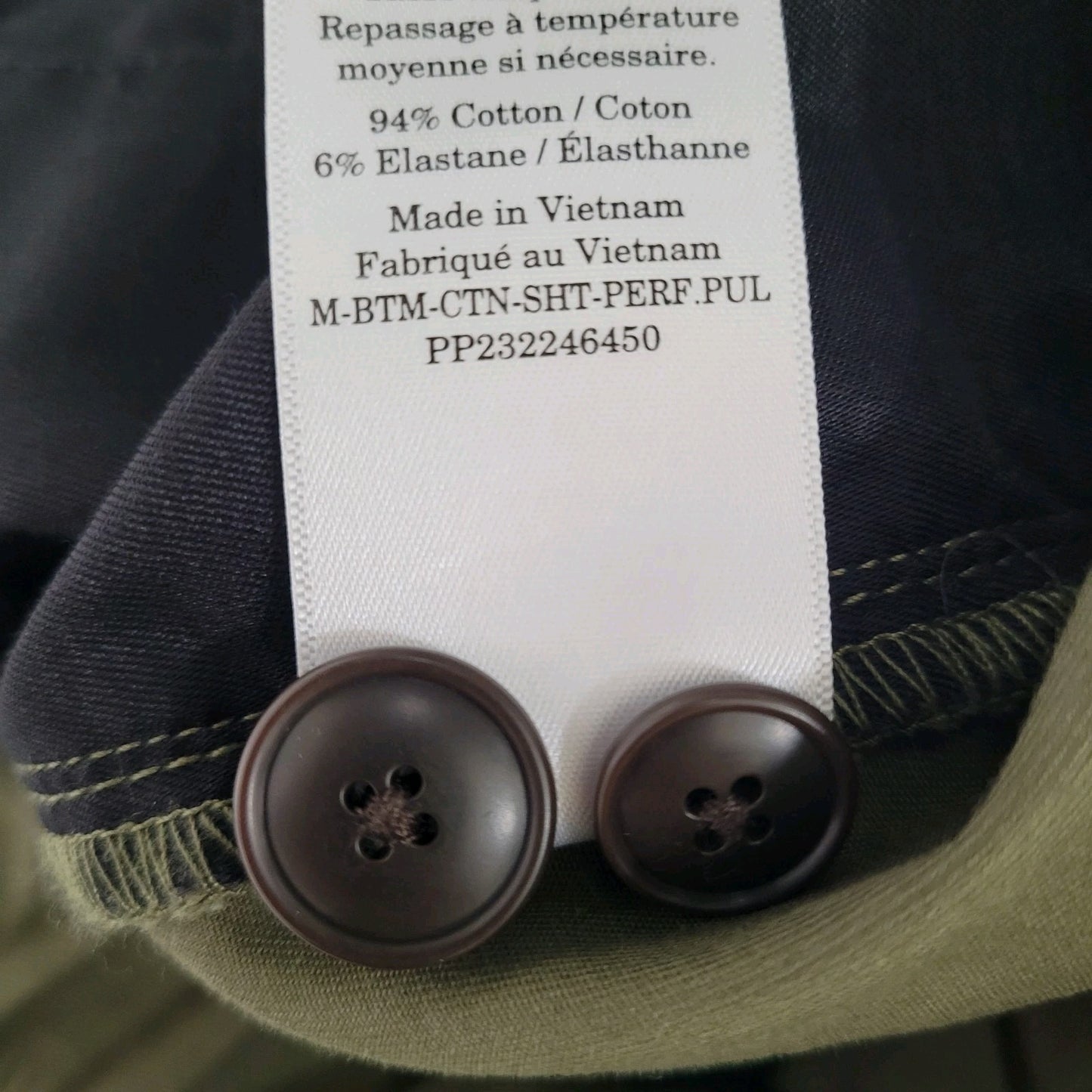 Everlane Green Uniform Twill Stretch Mid Rise Shorts Size Small S (28x6.5)