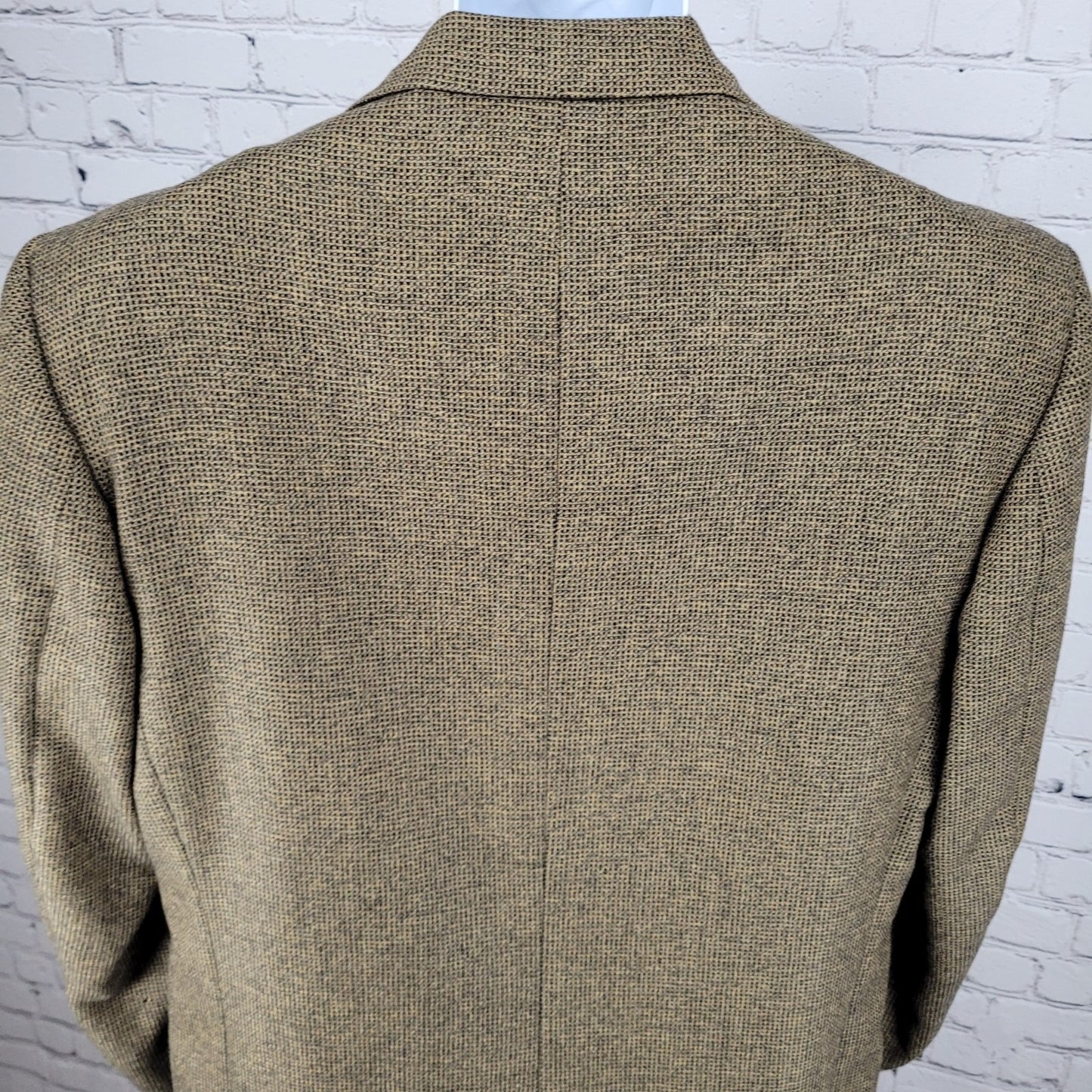 VTG Philbeck's Brown 2 Button Notch Ventless Blazer Sport Coat USA Made Size 42