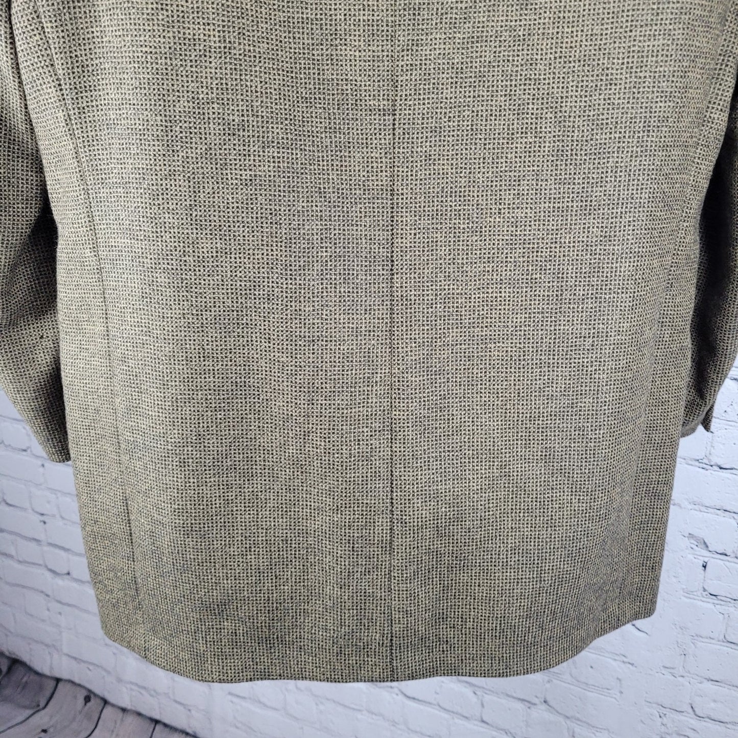 VTG Philbeck's Brown 2 Button Notch Ventless Blazer Sport Coat USA Made Size 42
