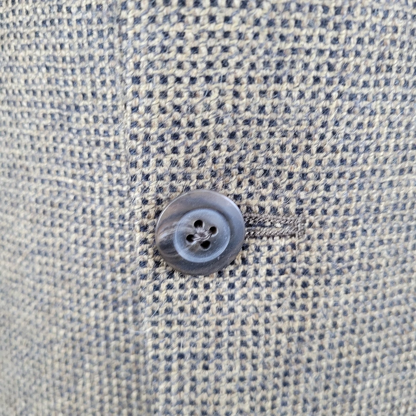 VTG Philbeck's Brown 2 Button Notch Ventless Blazer Sport Coat USA Made Size 42