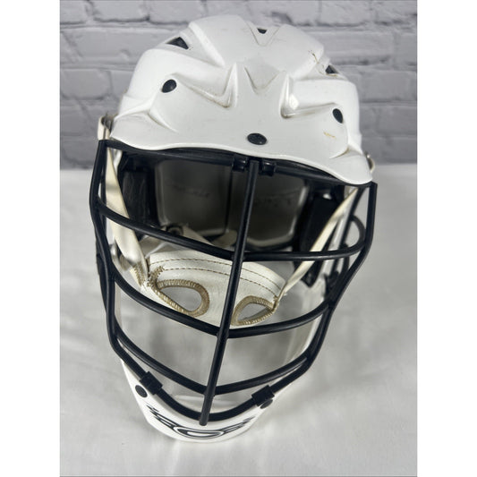 Cascade White CPV-R W/W/W/B Adjustable Lacrosse Helmet XS-R