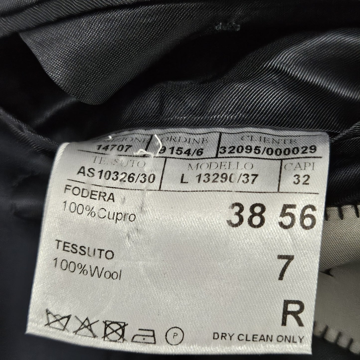 Canali Navy 100% Wool 2 Button Vented Notch Blazer Sport Coat Italy 56 US 46