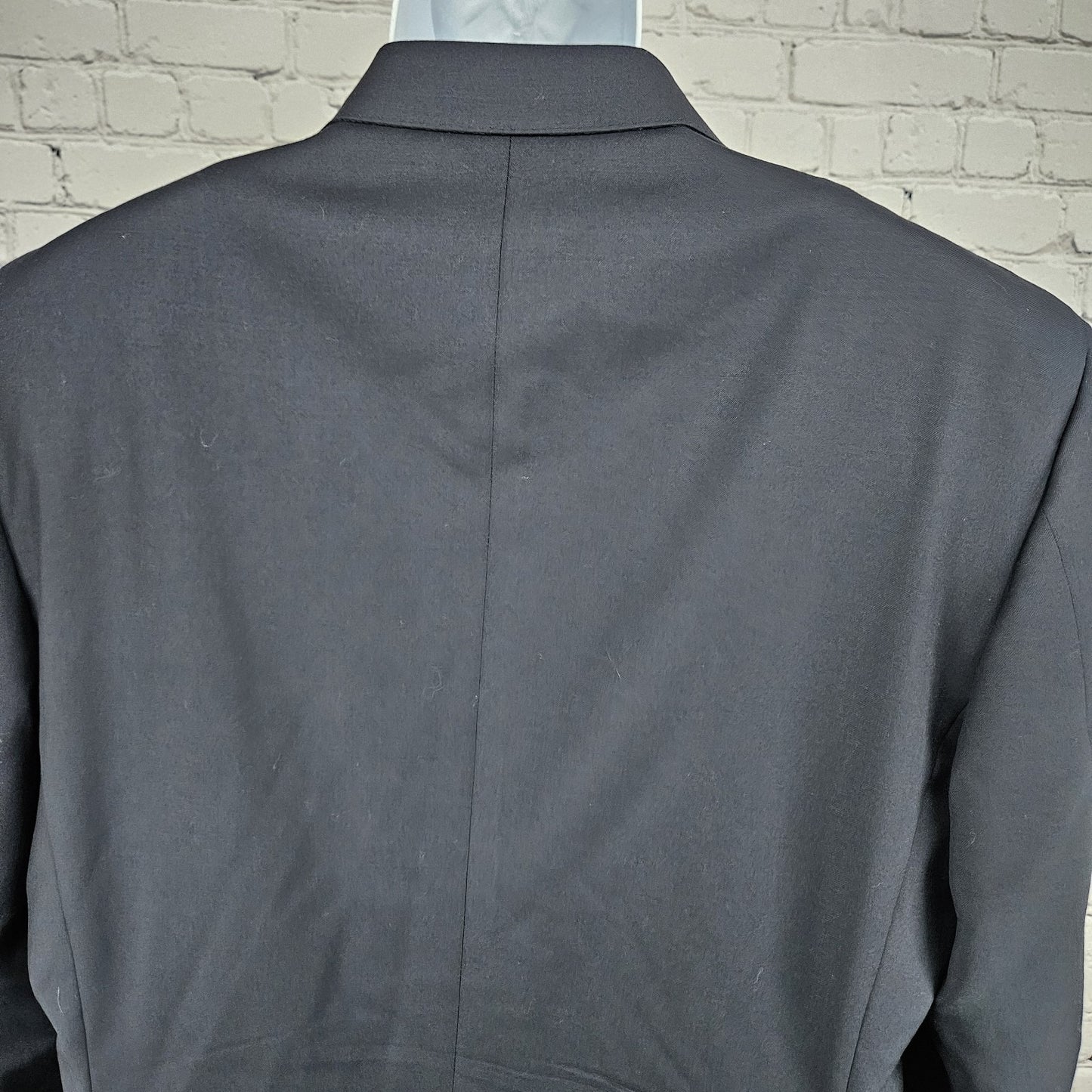 Canali Navy 100% Wool 2 Button Vented Notch Blazer Sport Coat Italy 56 US 46