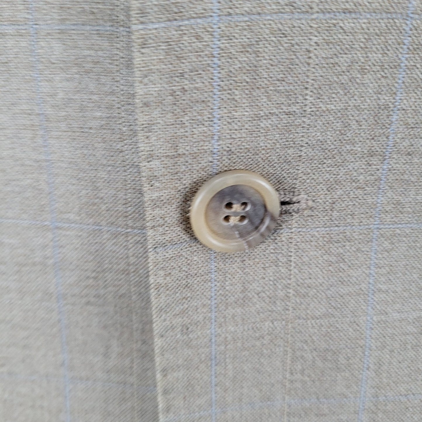Emidio Tucci El Corte Ingles Tan Italian Wool Full Suit Size 54L US 44L (35x32)