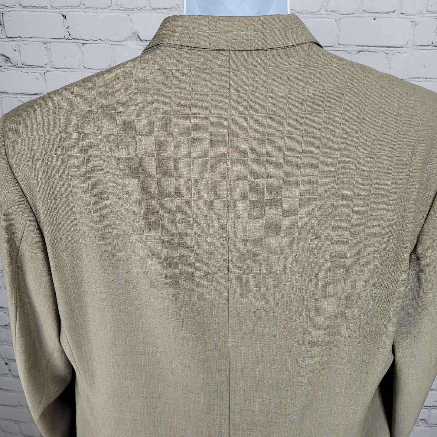 Emidio Tucci El Corte Ingles Tan Italian Wool Full Suit Size 54L US 44L (35x32)