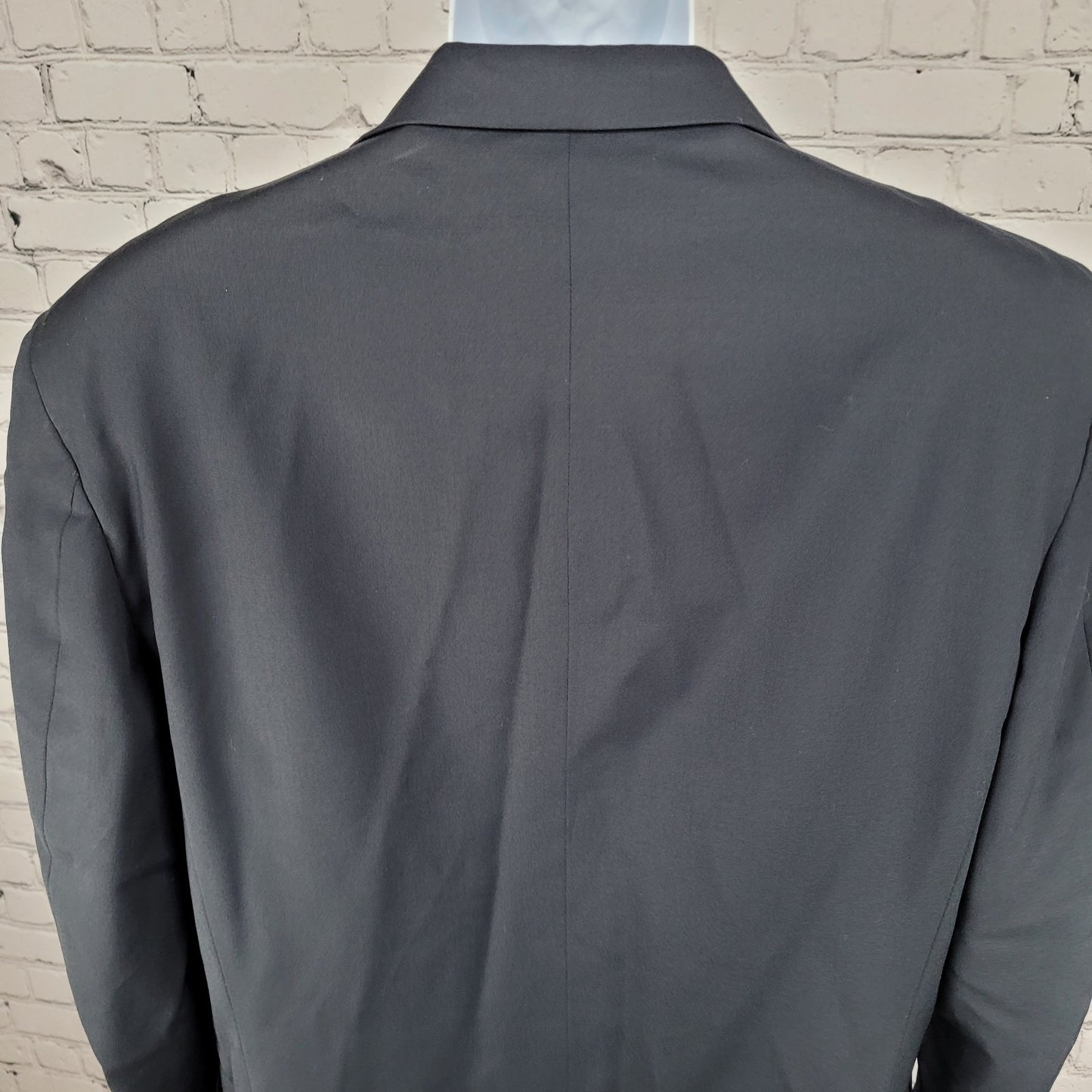 Canali Proposta Navy Blue 100% Wool 3 Button Notch Lapel Blazer Italy 54L US 44L