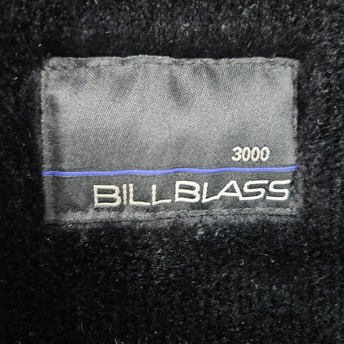 Bill Blass 3000 Black Removable Faux Fur Bodywarmer Buttoned Trench Coat 42L