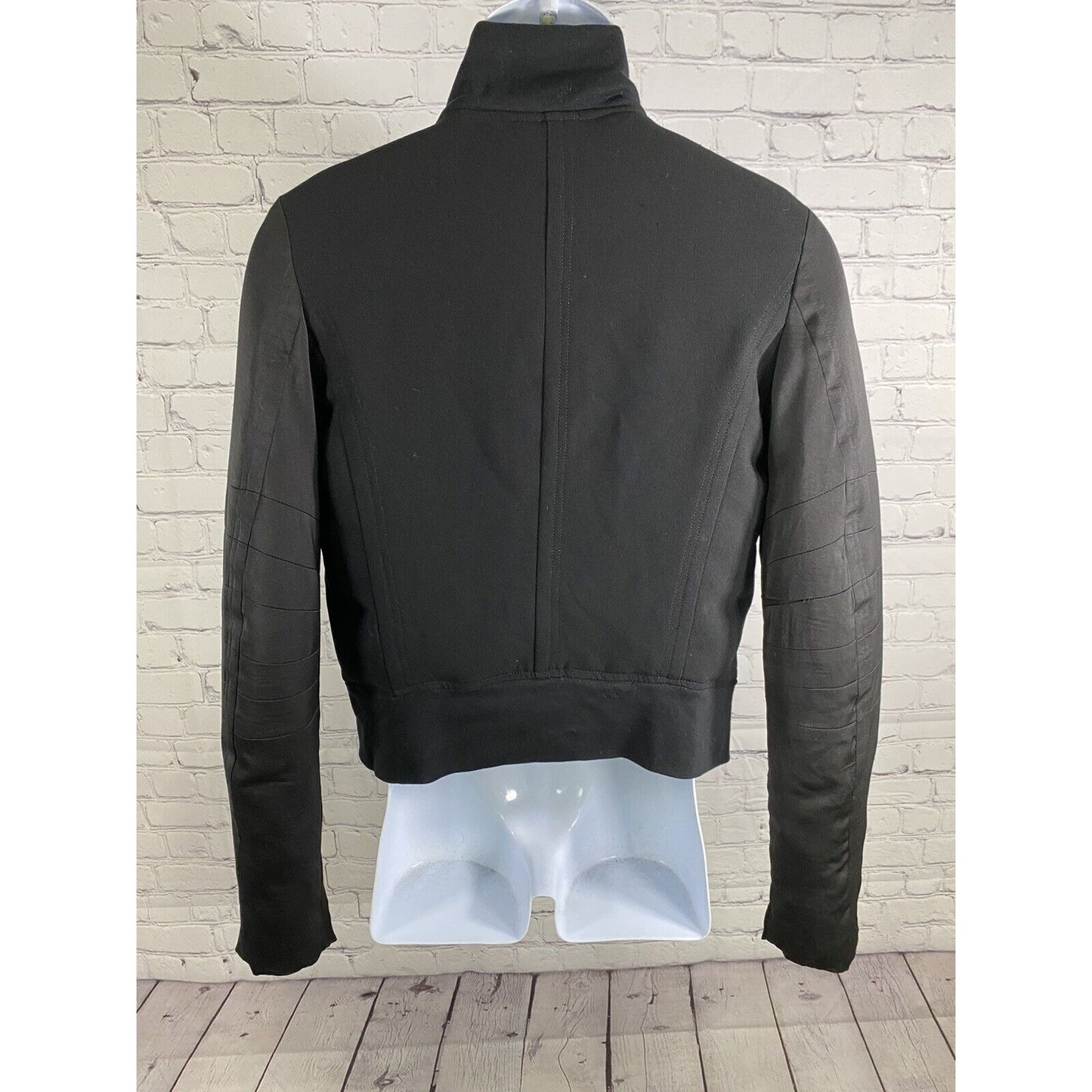 Hudson Back Full Zip Long Zipper Sleeve Zip Pockets Dual Fabric Jacket Men’s 40