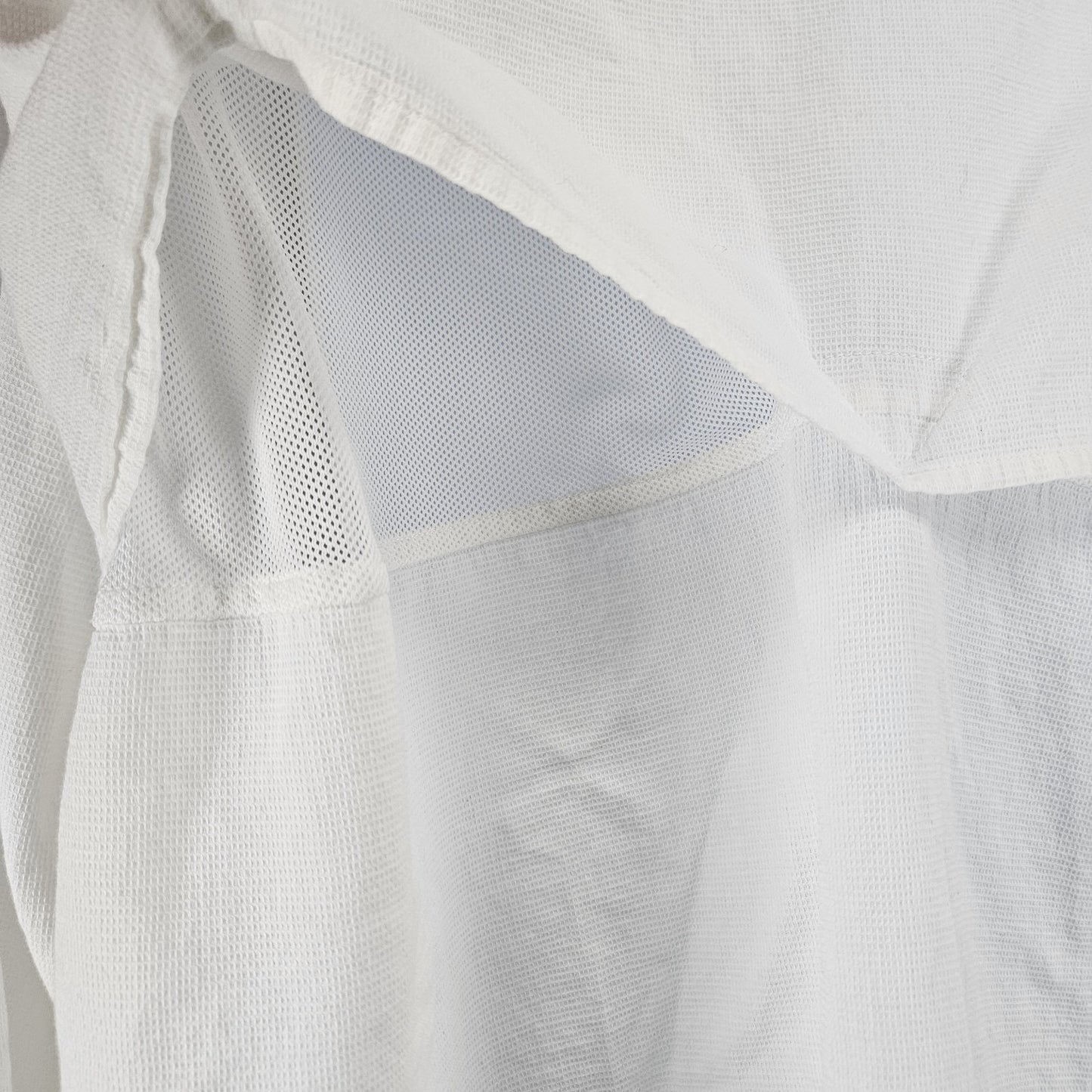 The North Face Ivory White Snap Up Vented Back Lightweight Long Sleeve Shirt XXL